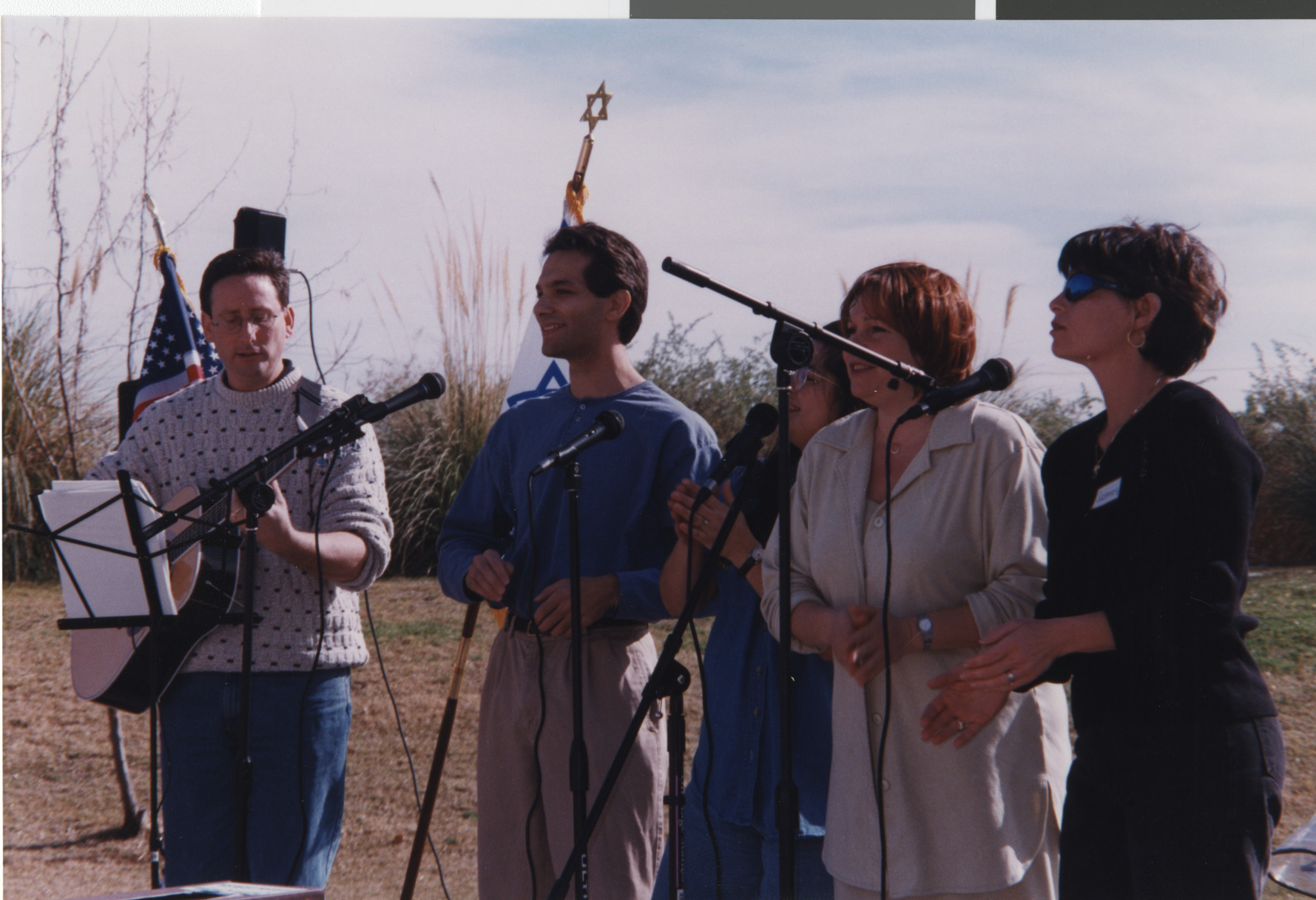 Photograph of Tu B'Shevat Celebration, January 23, 2000
