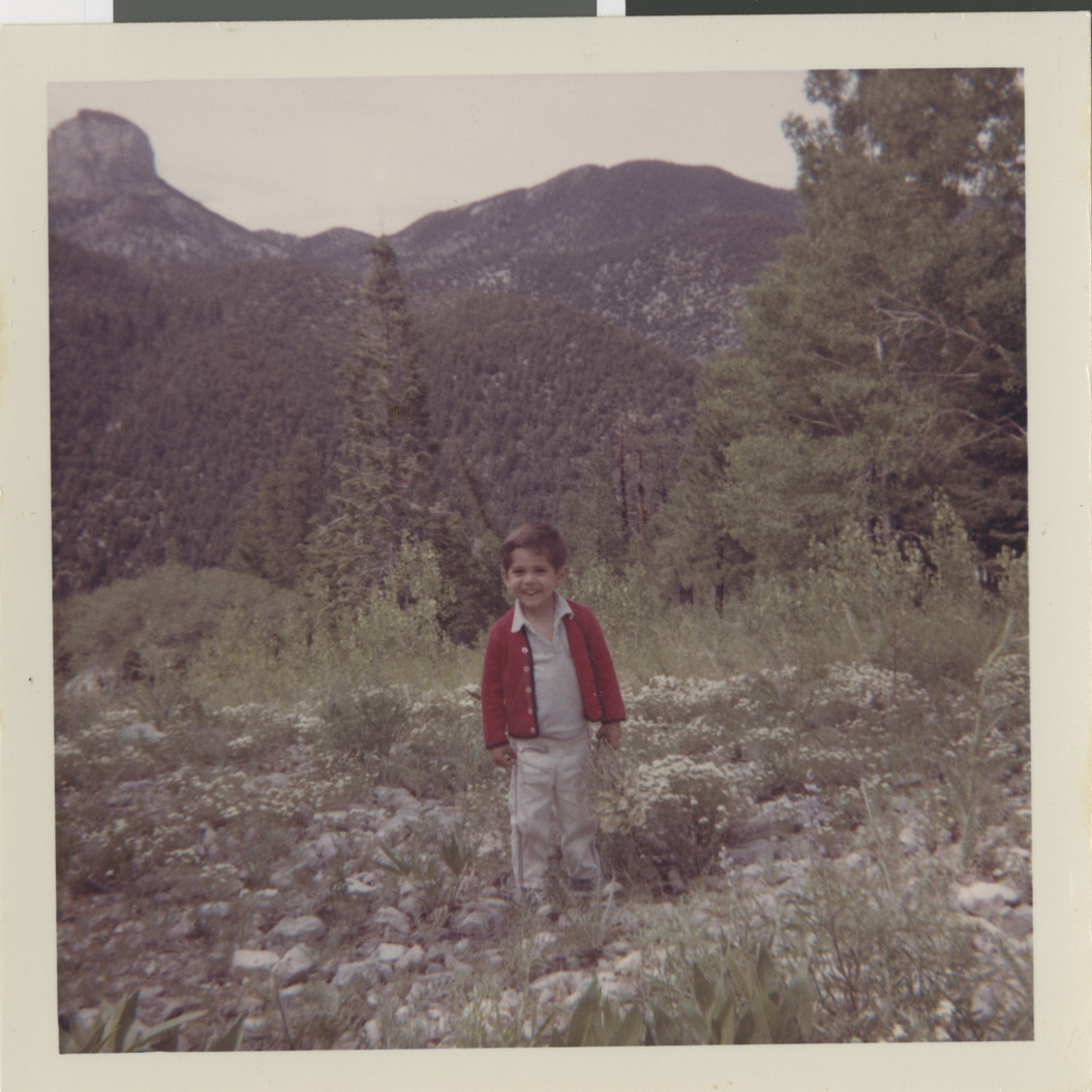 Photograph of Billy Mason at Mt. Charleston, July 4, 1965