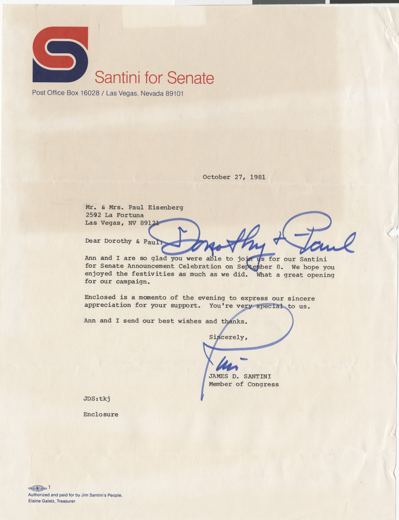 Photograph from Dorothy Eisenberg papers