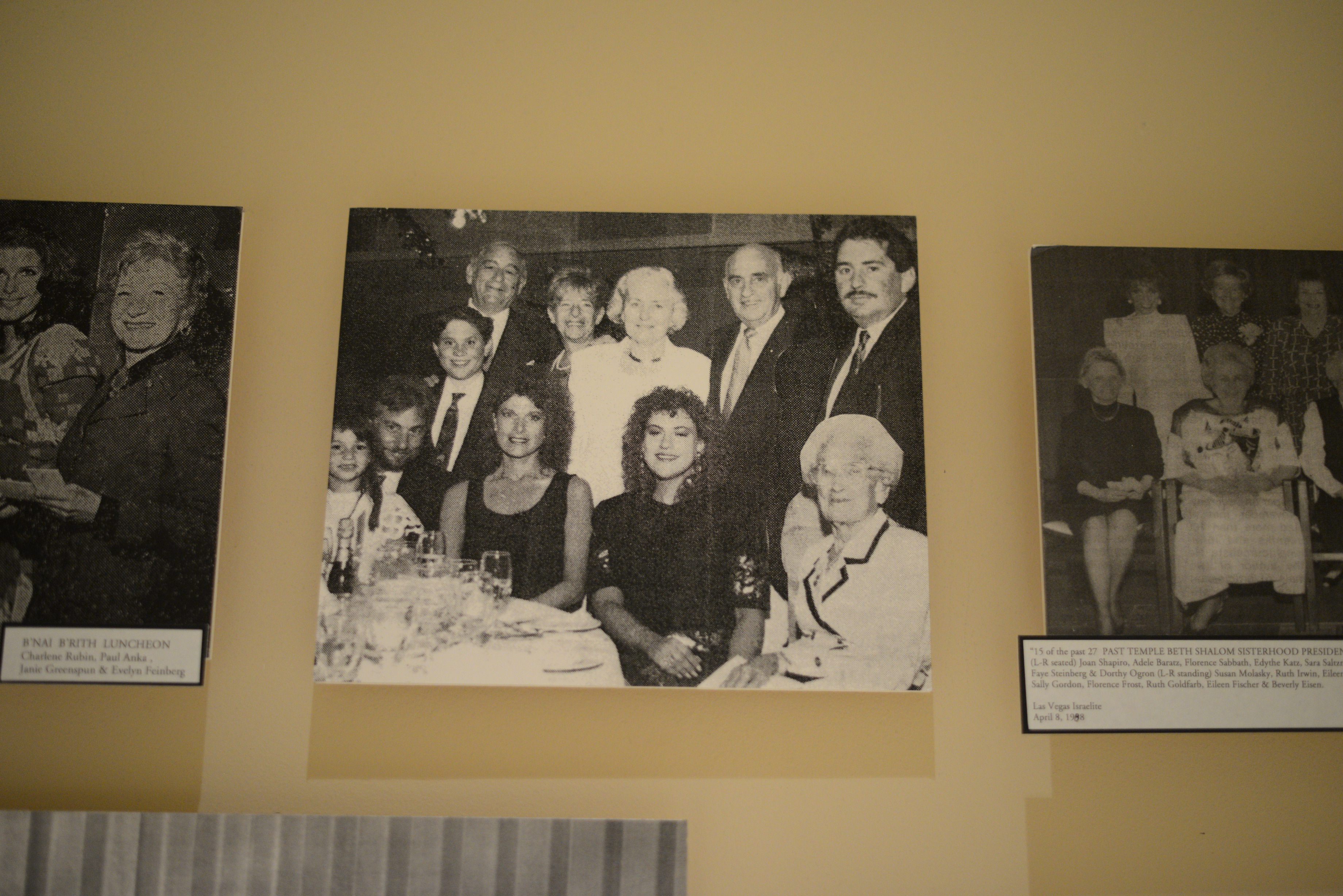 Photograph of a group at a banquet, date unknown