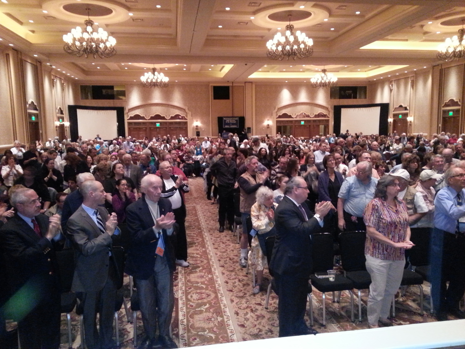 Audience for Kristallnacht commemoration at Green Valley Ranch, 2013