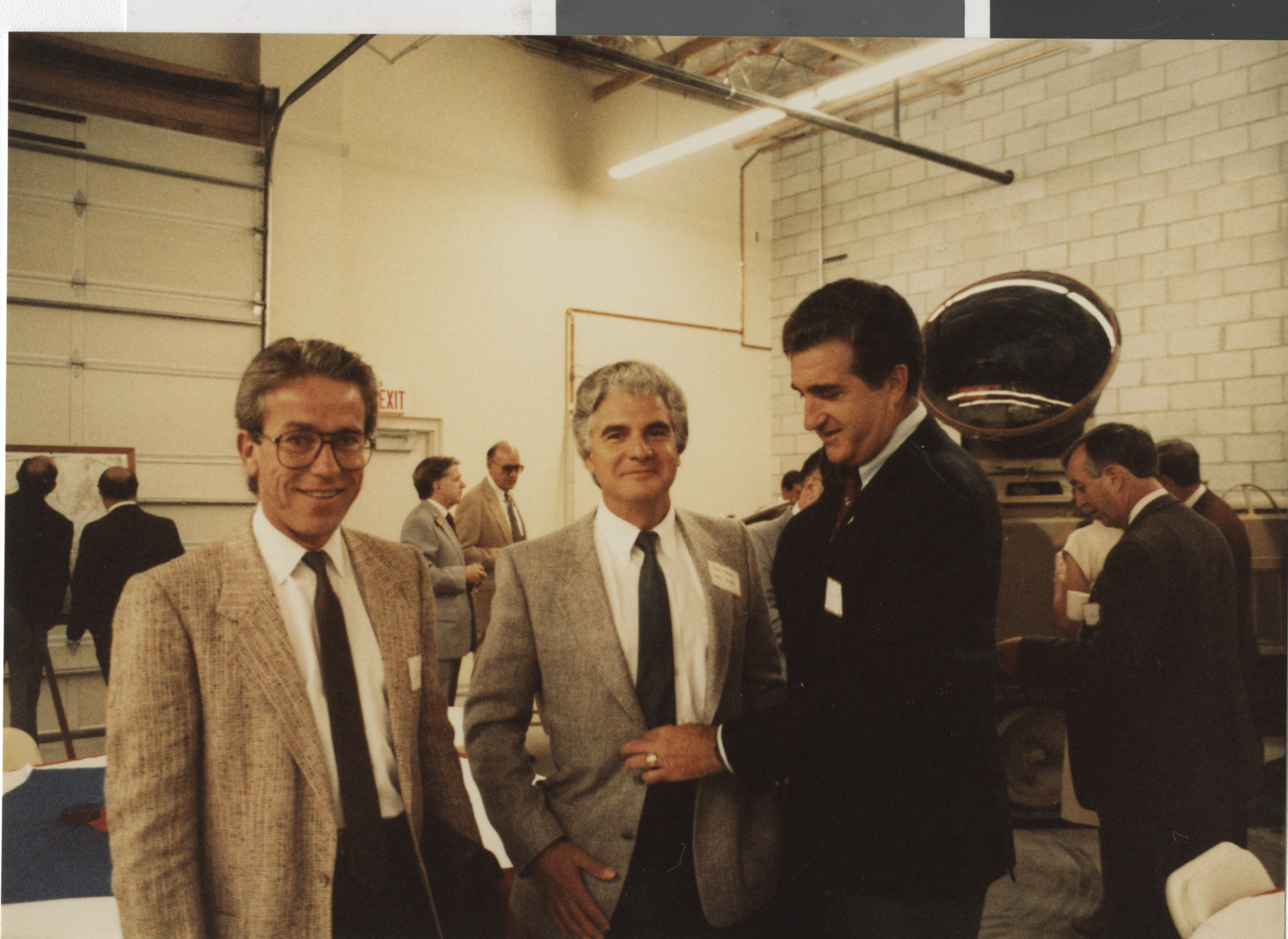 Photograph of Ron Lurie at an event, circa 1978