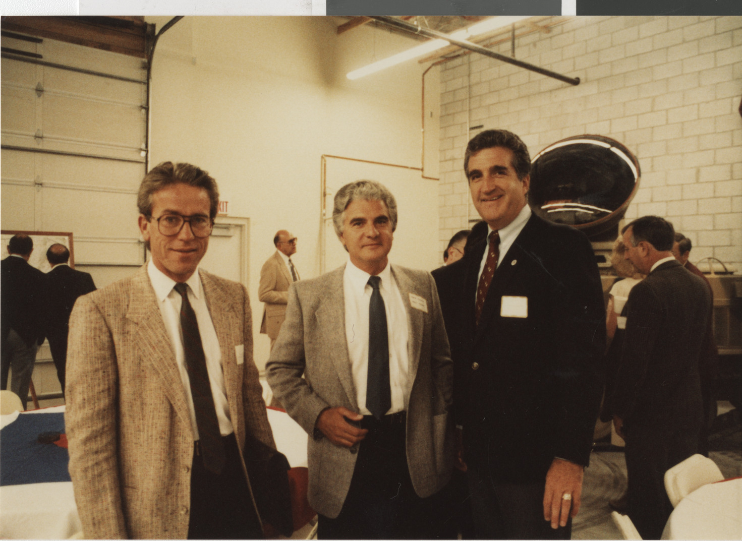 Photograph of Ron Lurie at an event, circa 1978