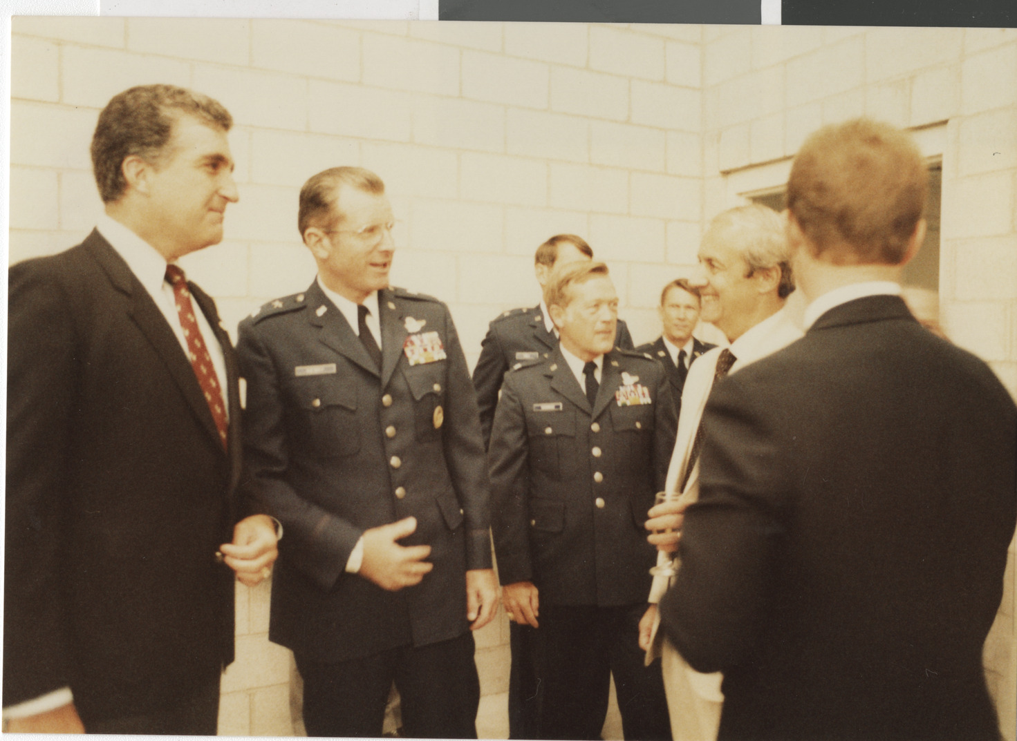 Photograph of Ron Lurie at an event, circa 1978