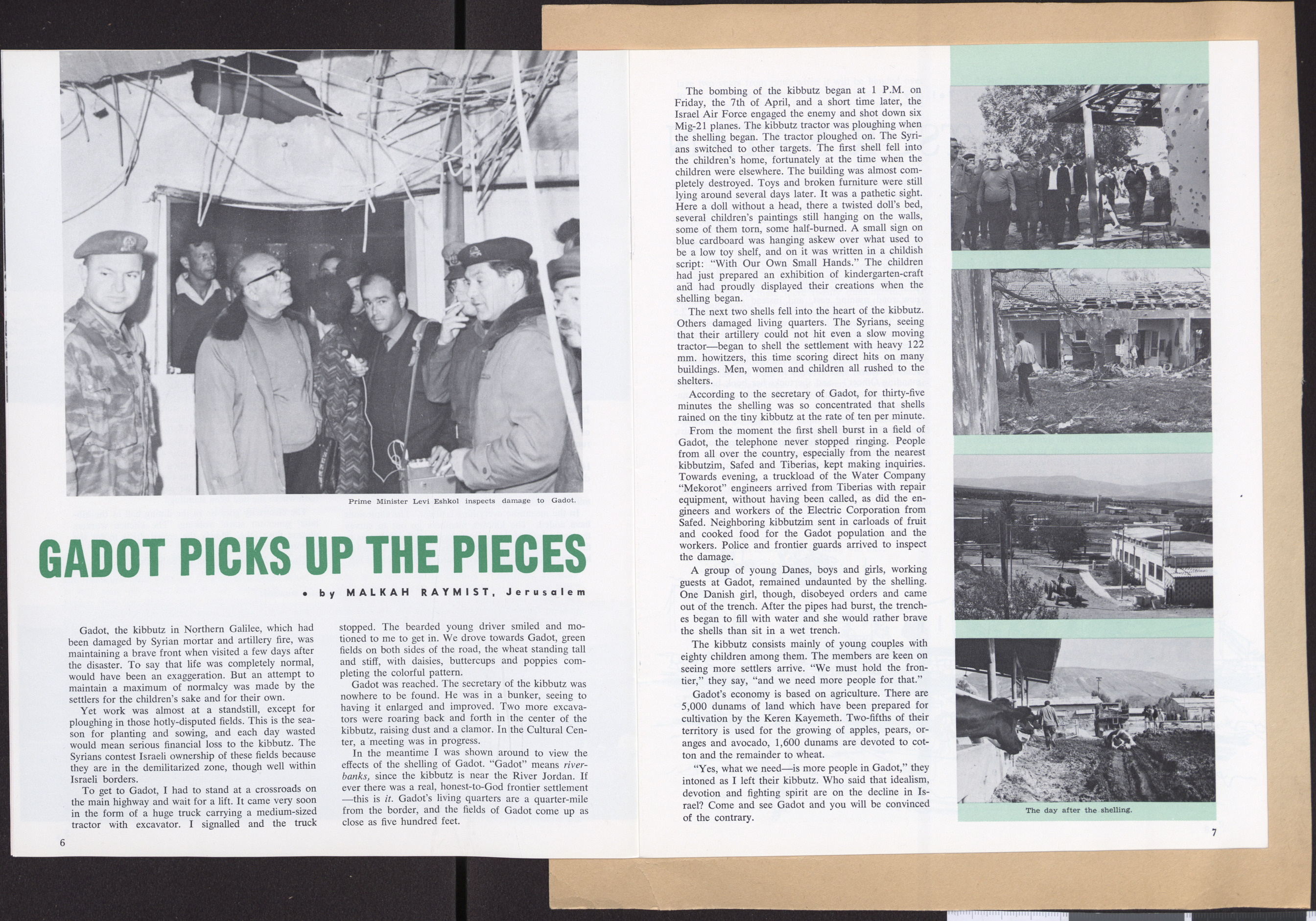 Magazine, Land and Life, Vol. XXII, No. 5, Summer 1967, pages 6-7