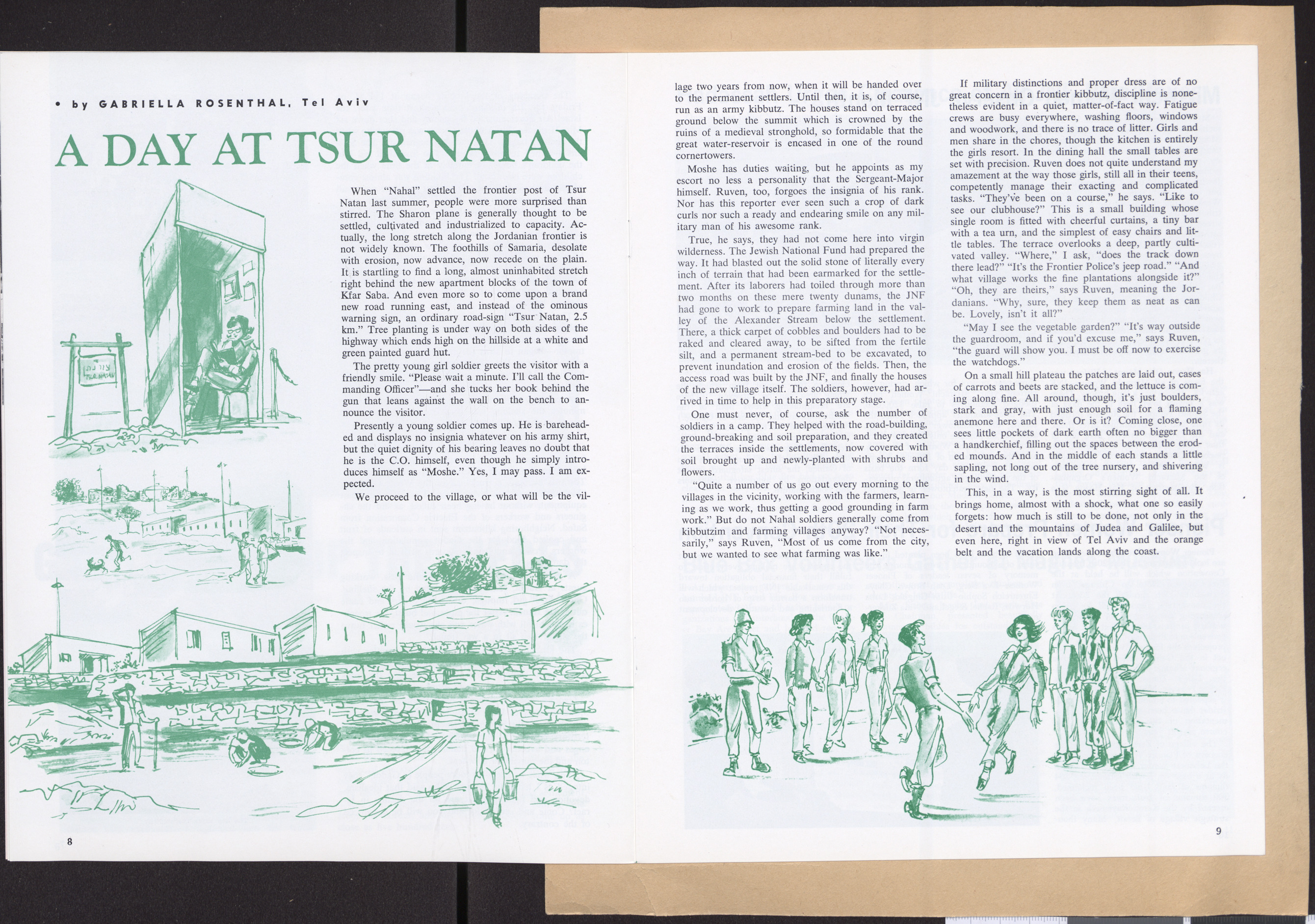 Magazine, Land and Life, Vol. XXII, No. 5, Summer 1967, pages 8-9