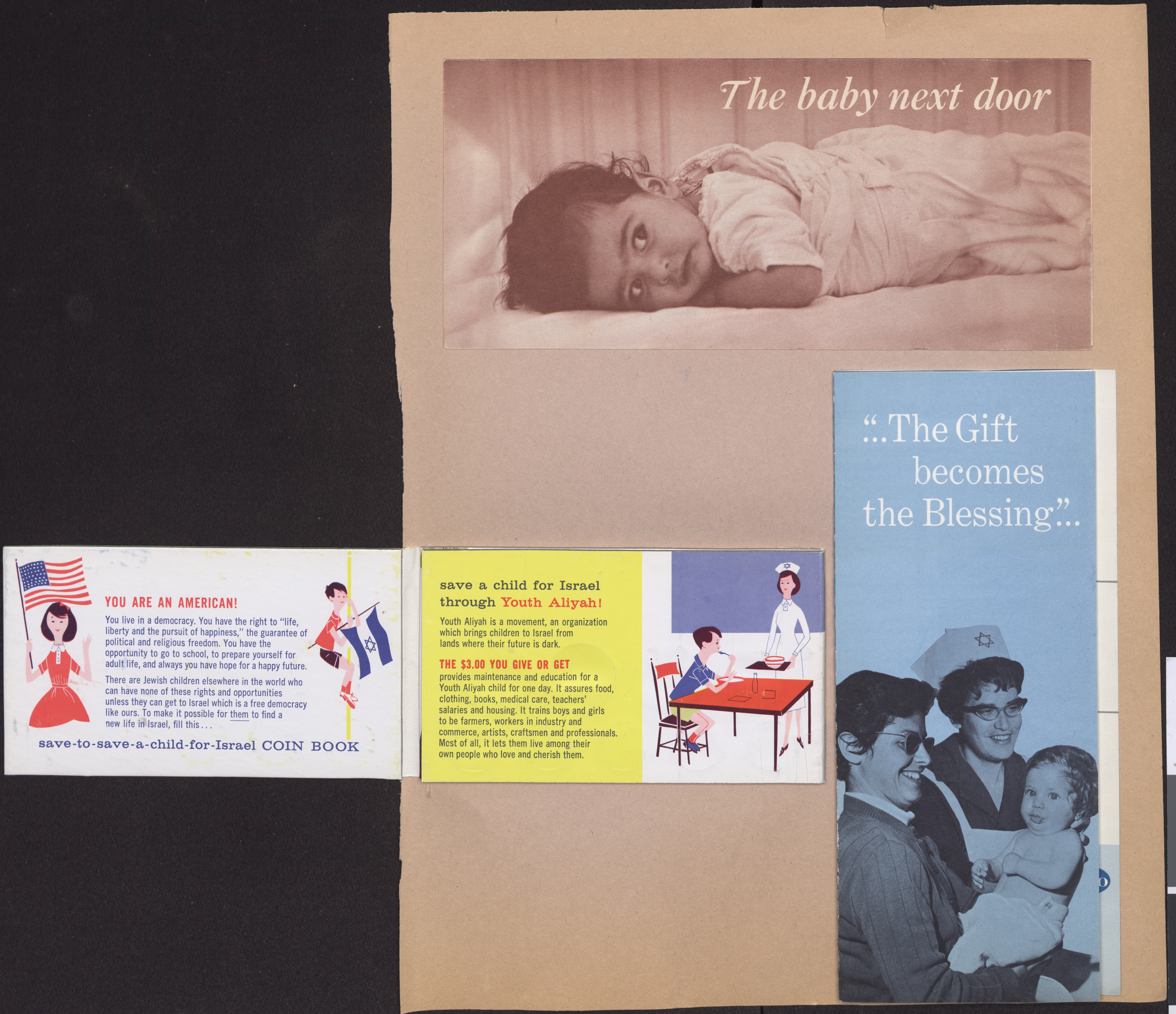 Pamphlet, Youth Aliyah, pages 1-2