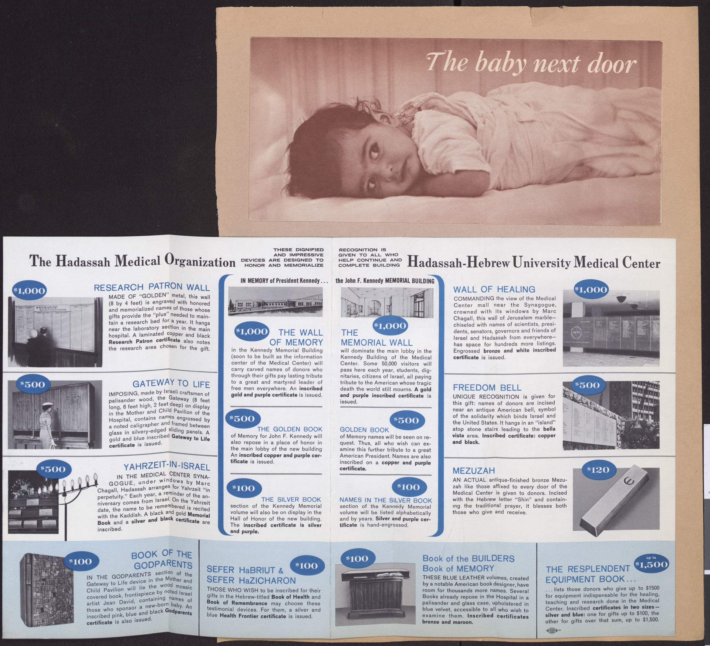 Pamphlet, The Gift Becomes the Blessing..., opening 2