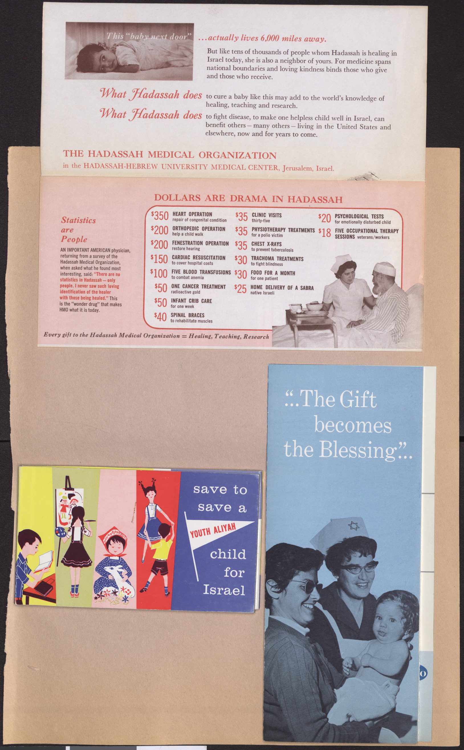 Pamphlet, The baby next door, opening 1