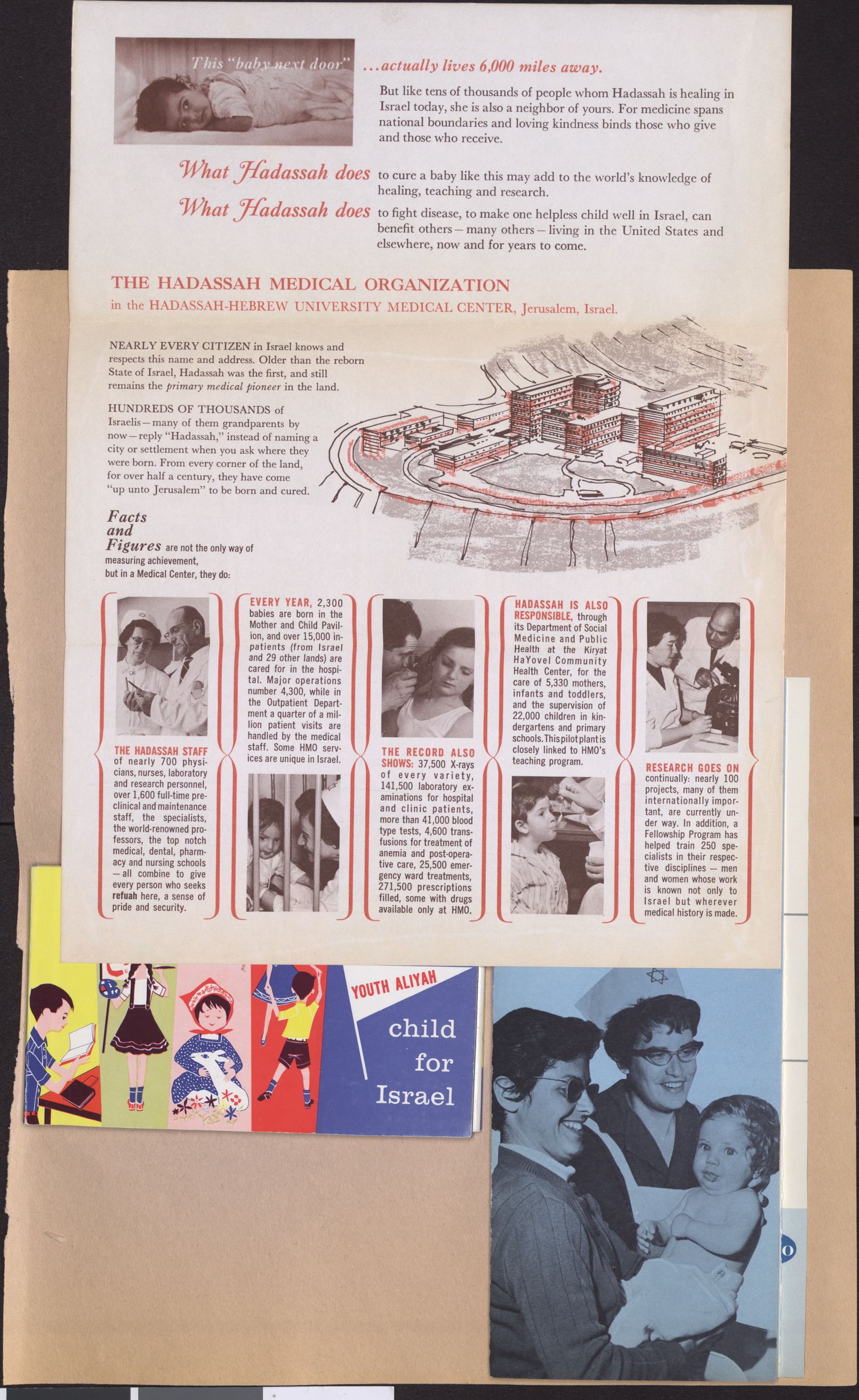 Pamphlet, The baby next door, opening 2