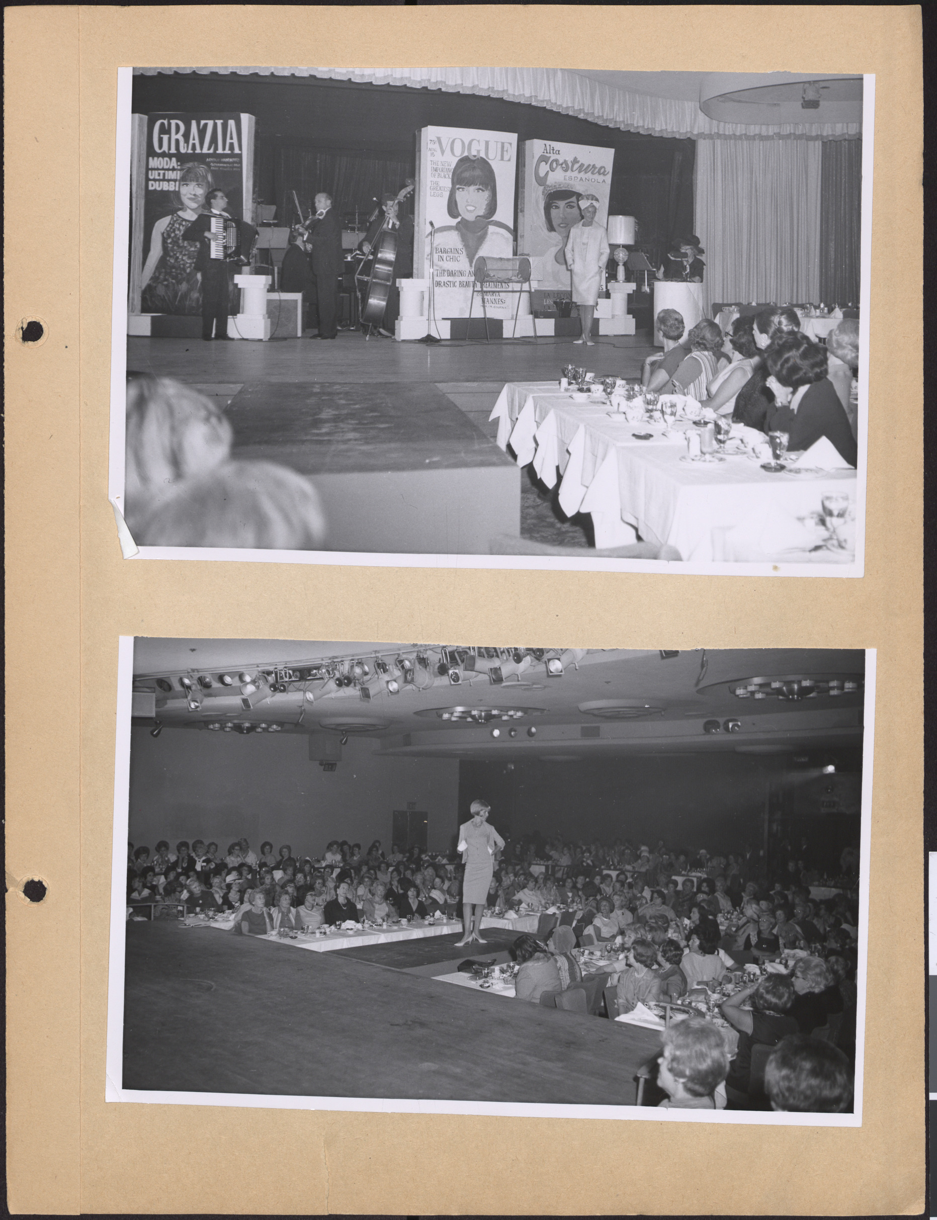 Photographs of Hadassah membership luncheon, September 24, 1964