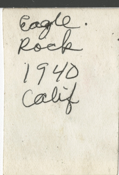 Eileen Brookman photographs, image 2 (back)