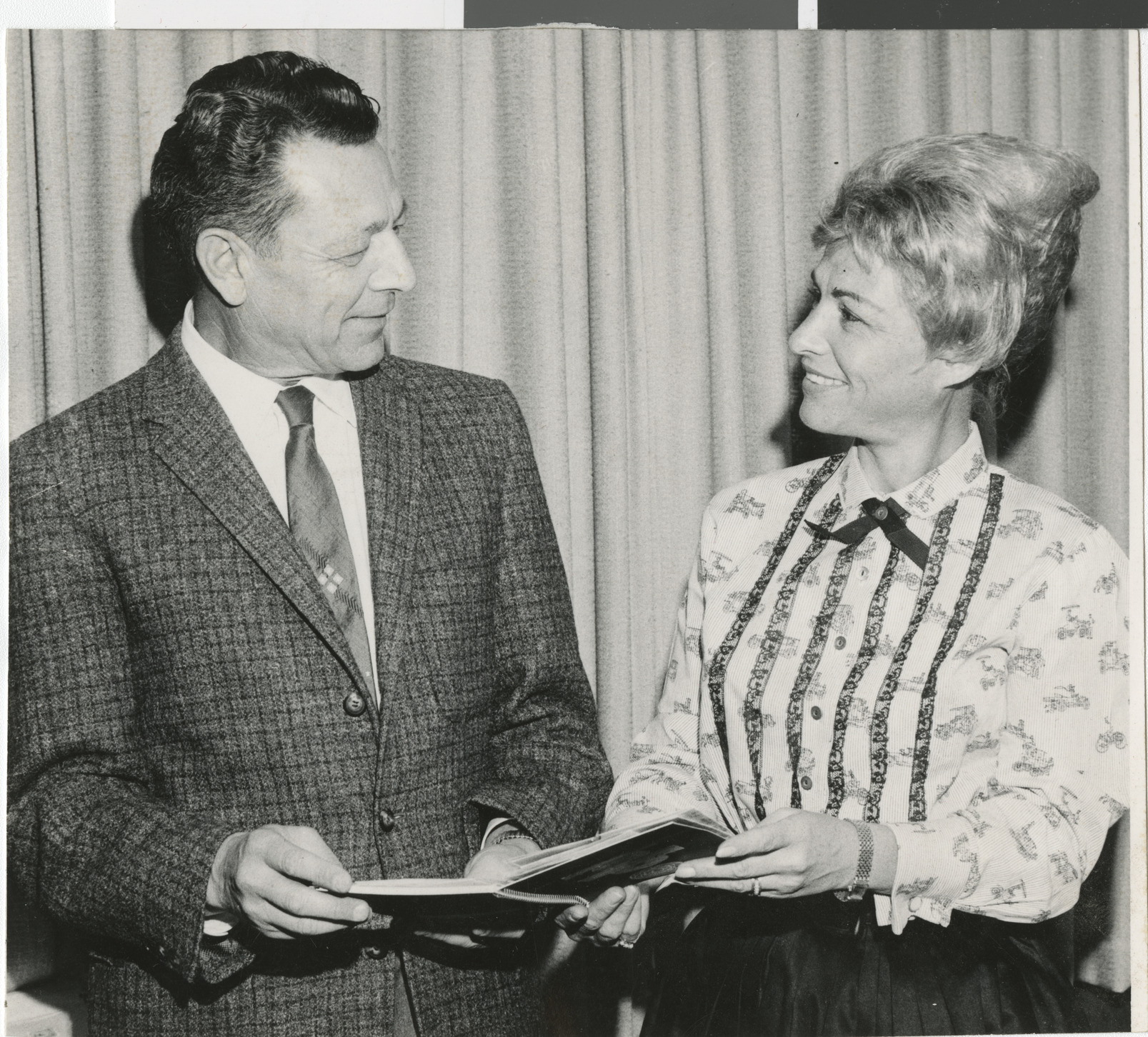 Photograph of Eileen Brookman (right), undated