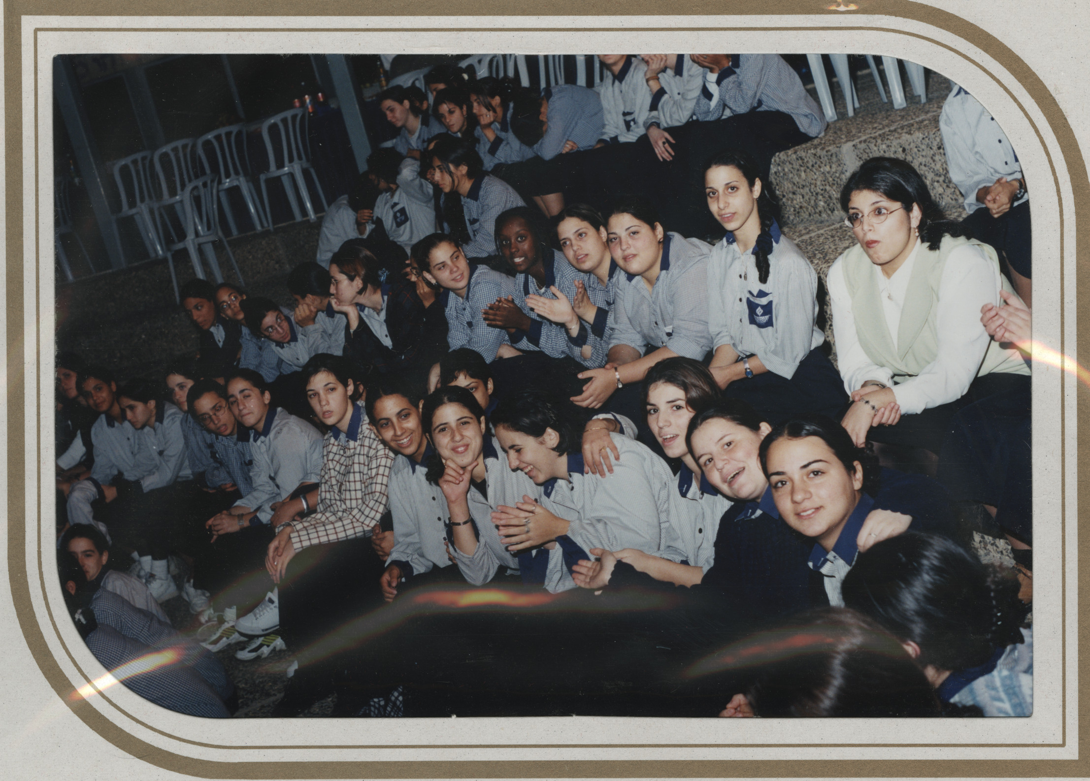 Photograph of Girls' Town in Israel, undated
