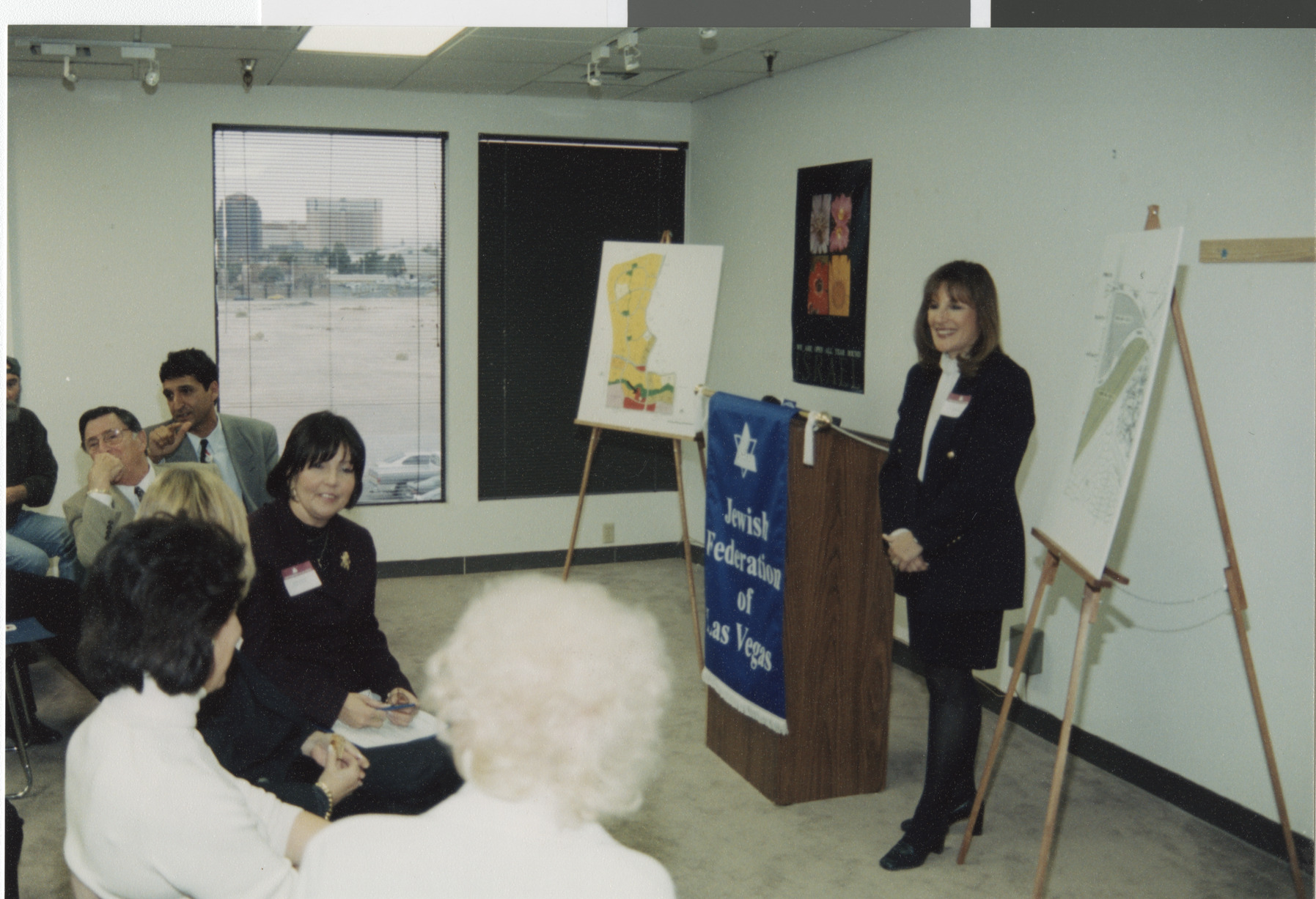 Photograph of Jewish Federation Land Acquisition Conference, 1999