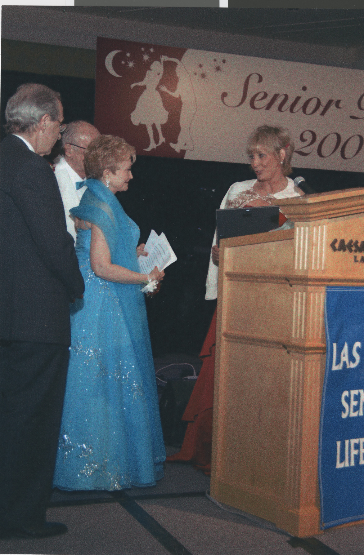 Photograph of Las Vegas Senior Lifeline Senior Prom at Caesars Palace, April 22, 2006
