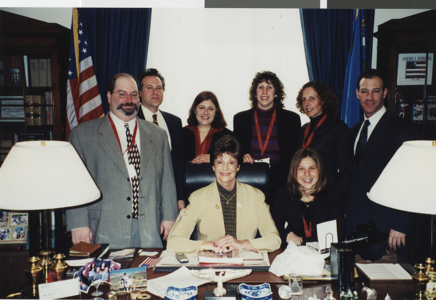 Photograph of a visit to Washington, D.C., undated