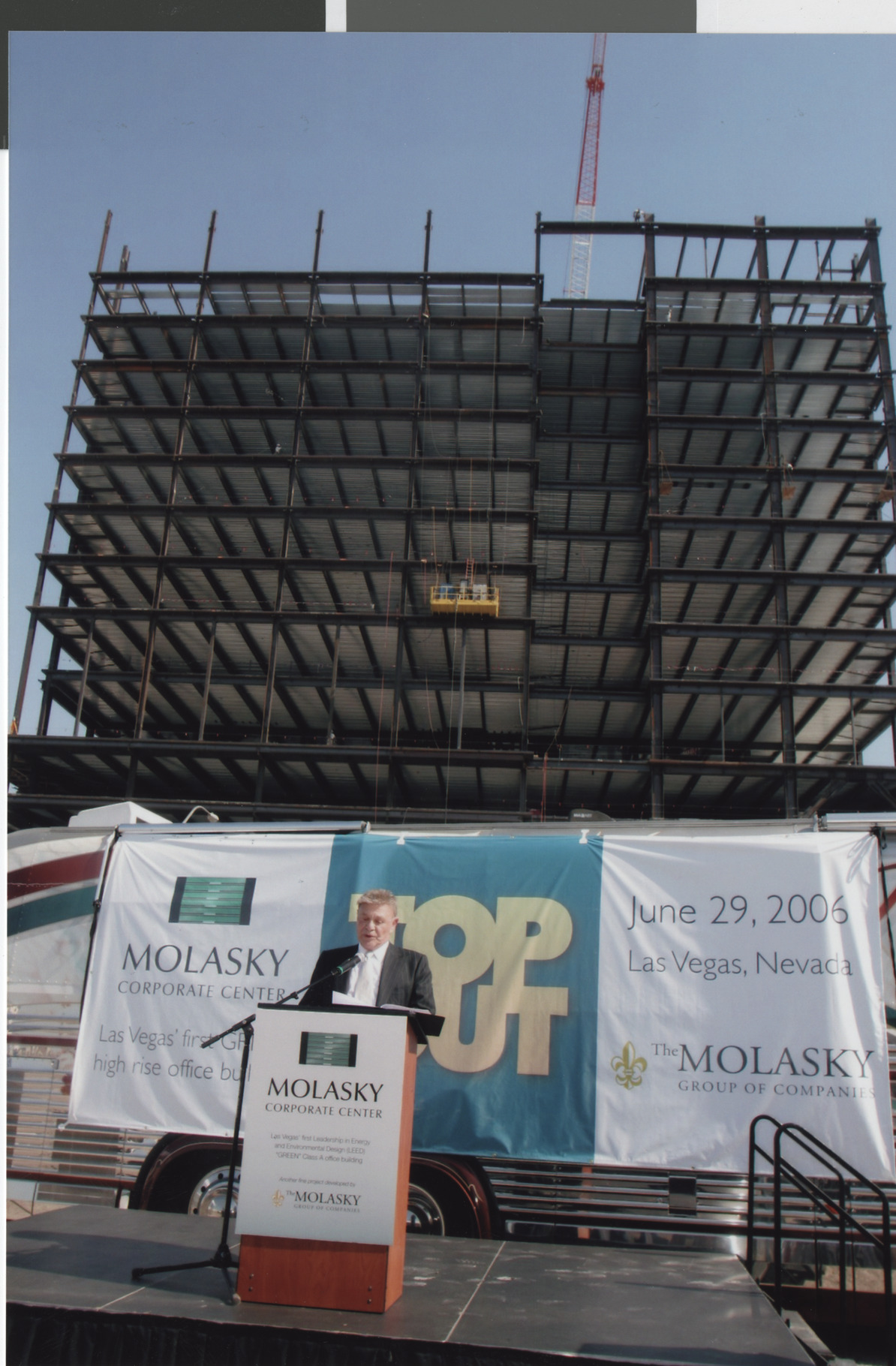 Groundbreaking ceremony, 2006, image 3