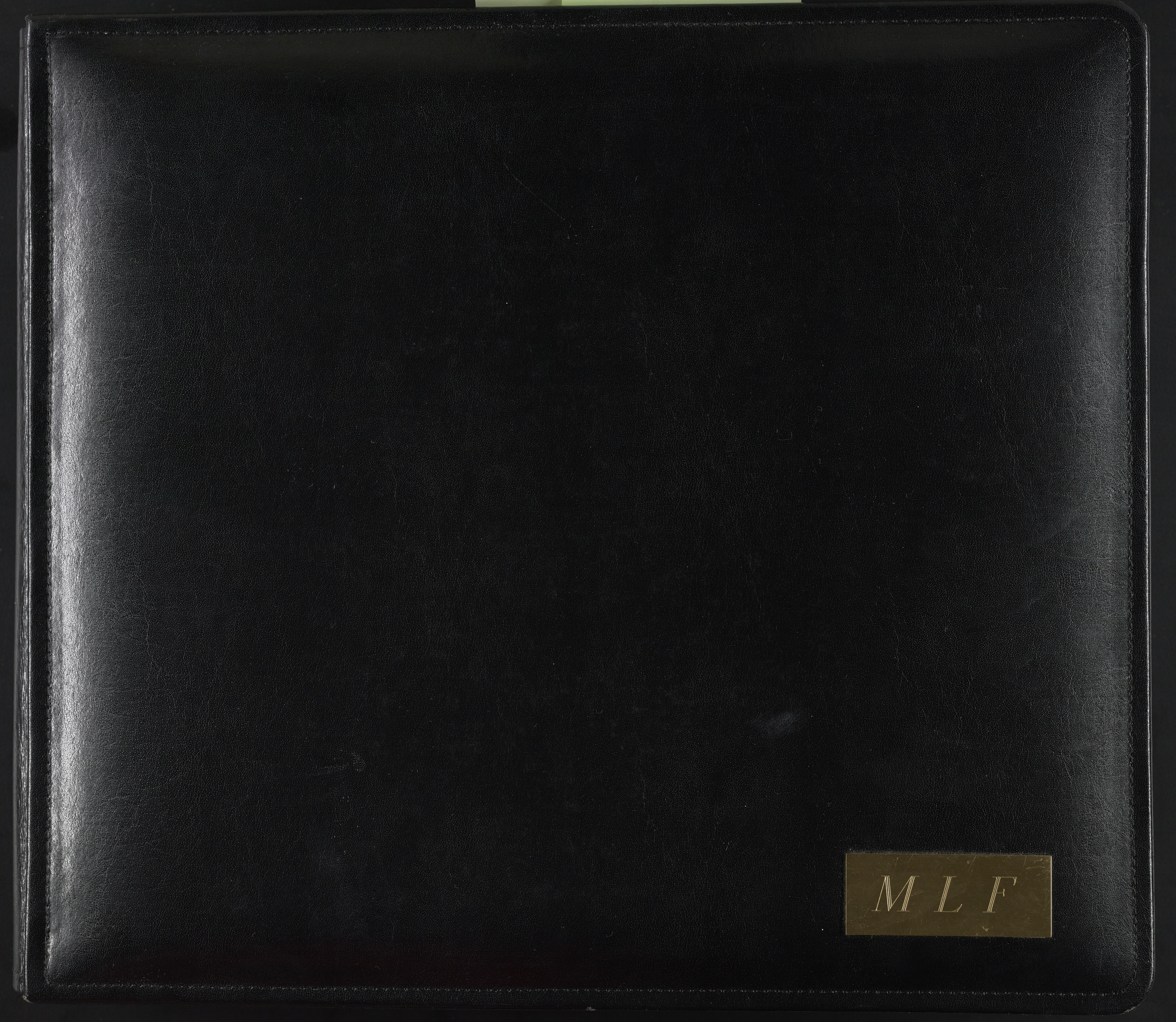 Cover of Mark Fine scrapbook