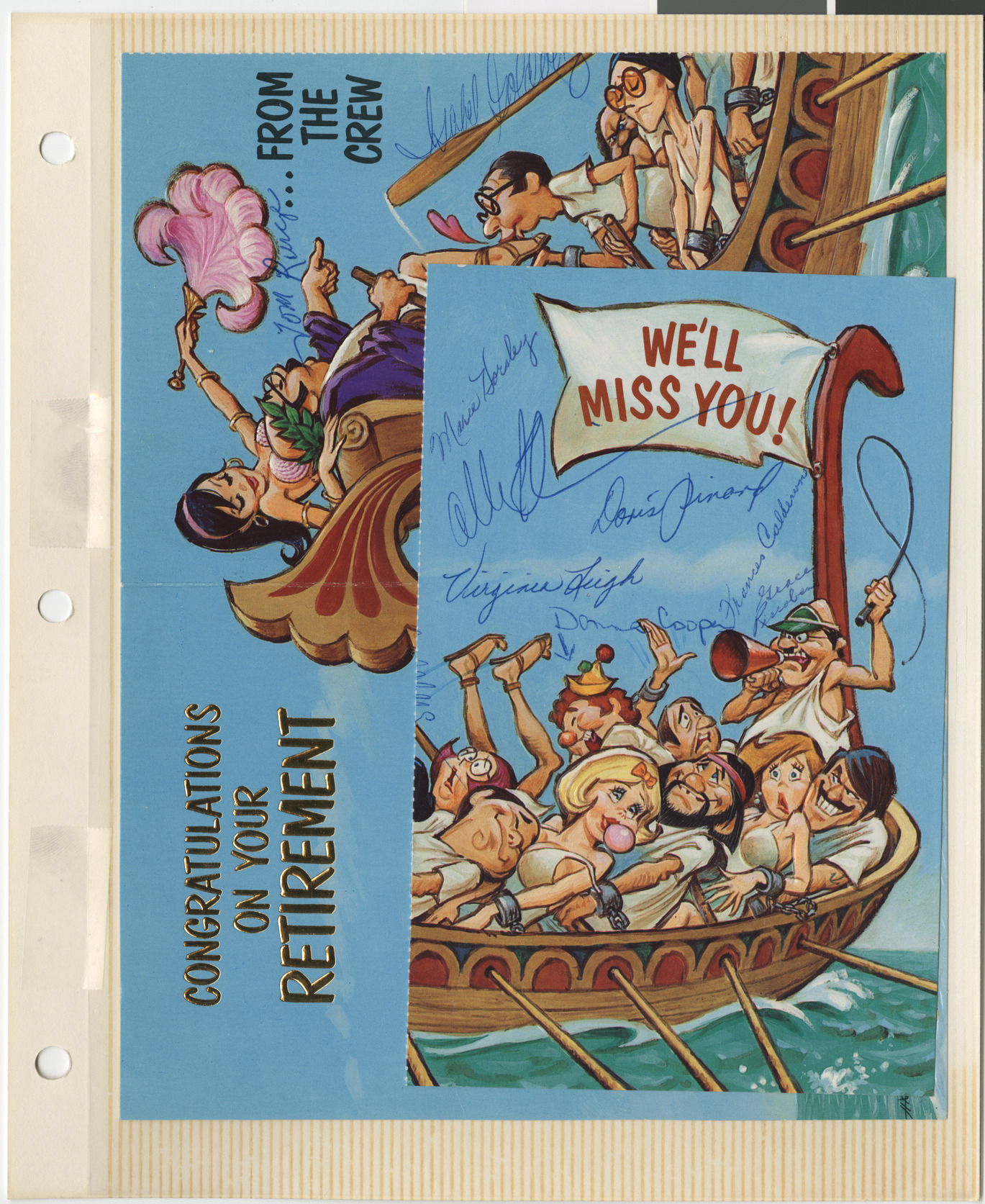 Greeting card, Congratulations on your retirement