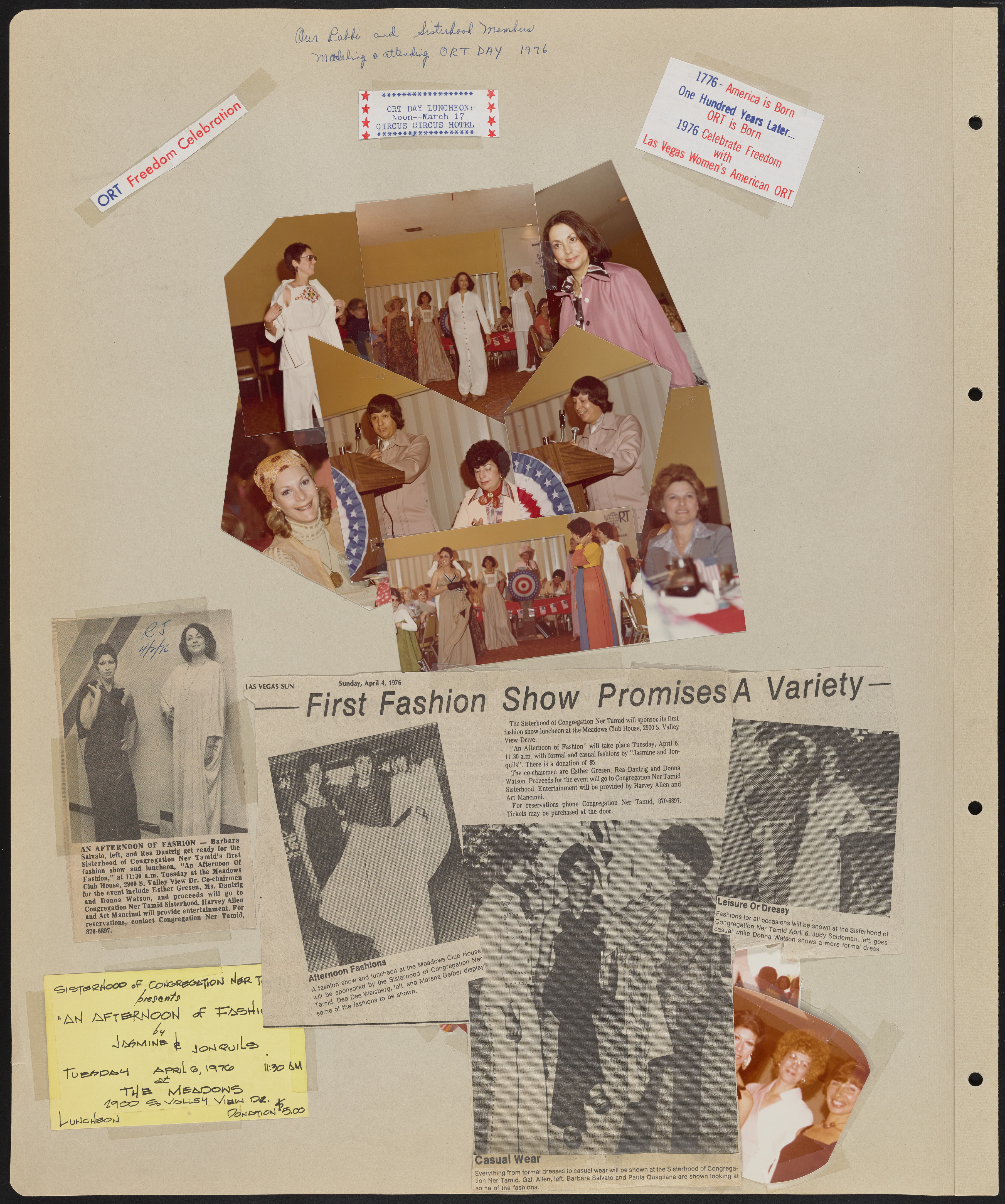 Congregation Ner Tamid Scrapbook, image 24