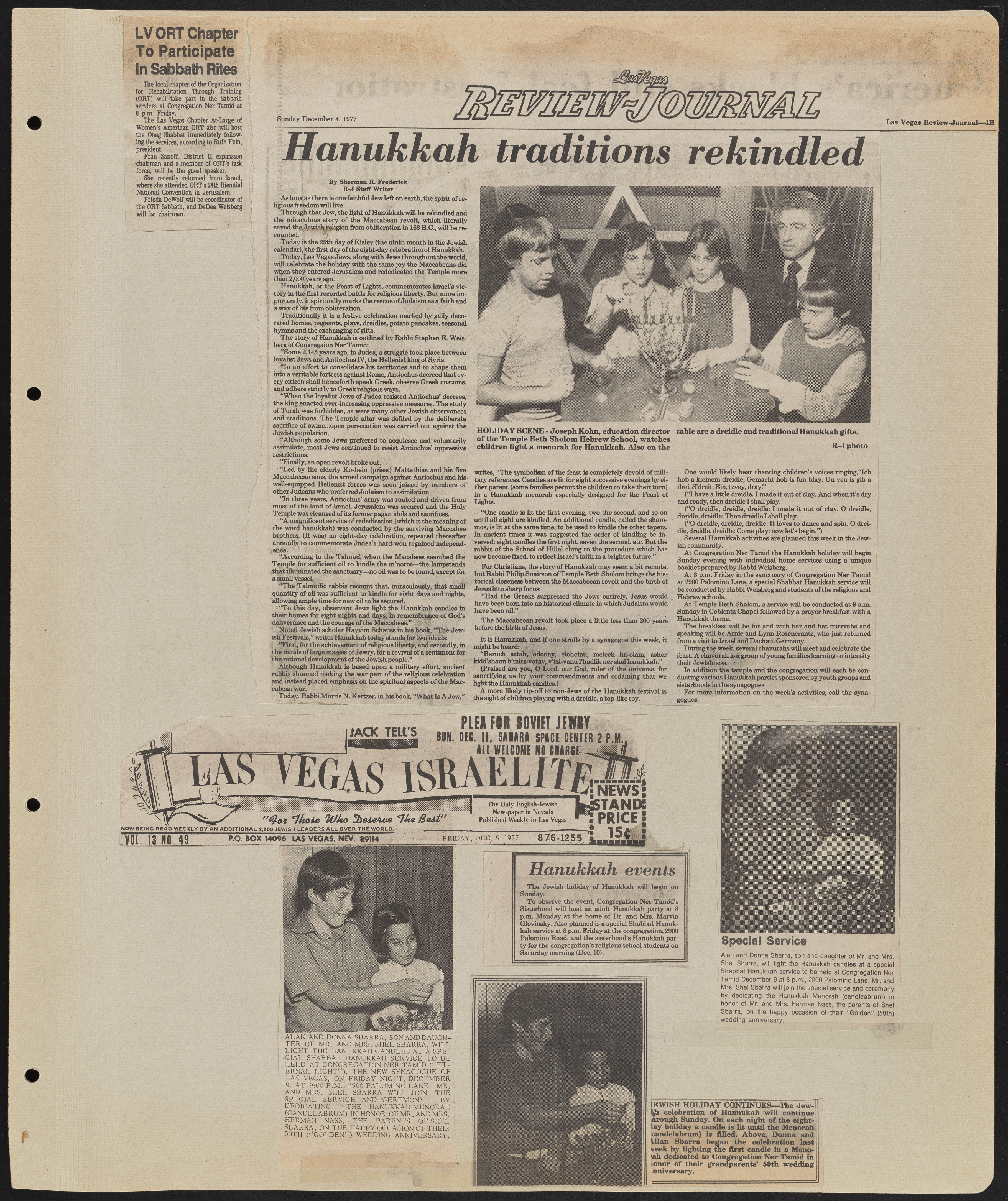 Congregation Ner Tamid Scrapbook, image 48