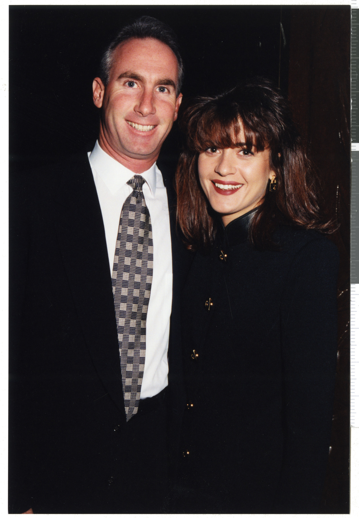 Photographs from album of Temple Beth Sholom construction celebration, image 10
