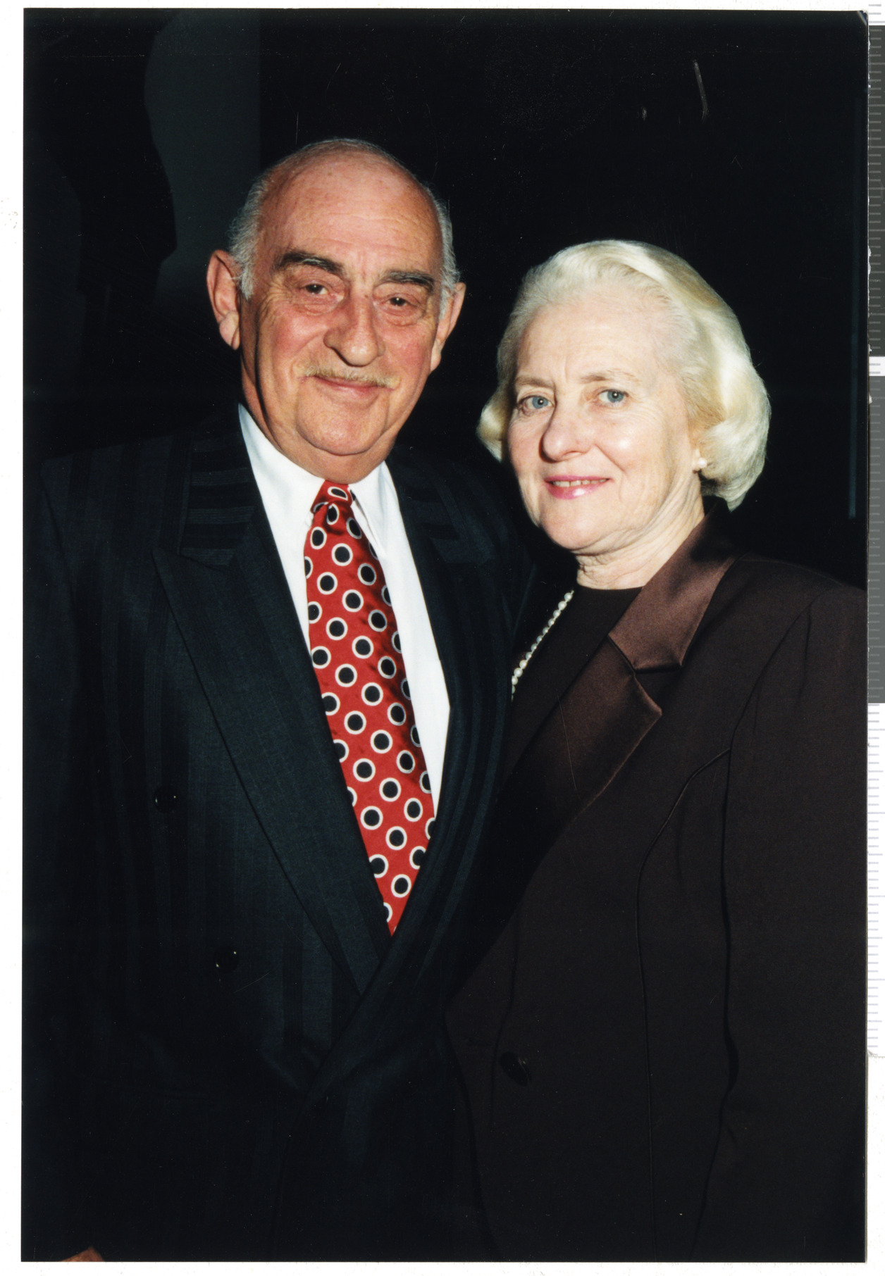 Photographs from album of Temple Beth Sholom construction celebration, image 16
