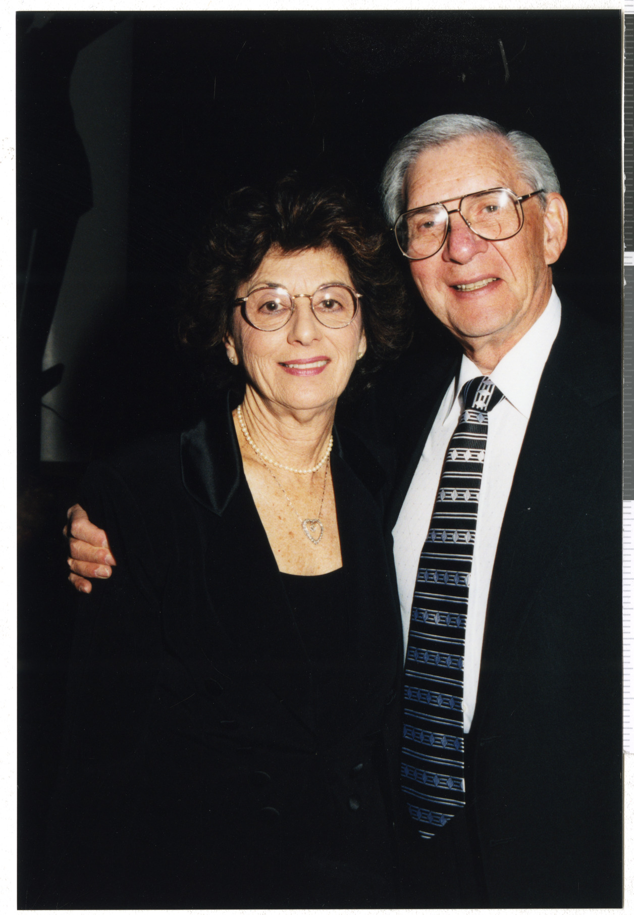 Photographs from album of Temple Beth Sholom construction celebration, image 17