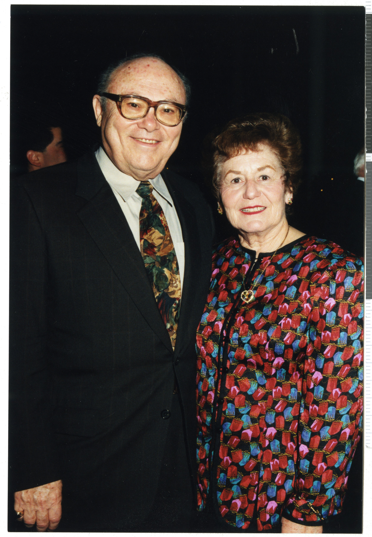 Photographs from album of Temple Beth Sholom construction celebration, image 18