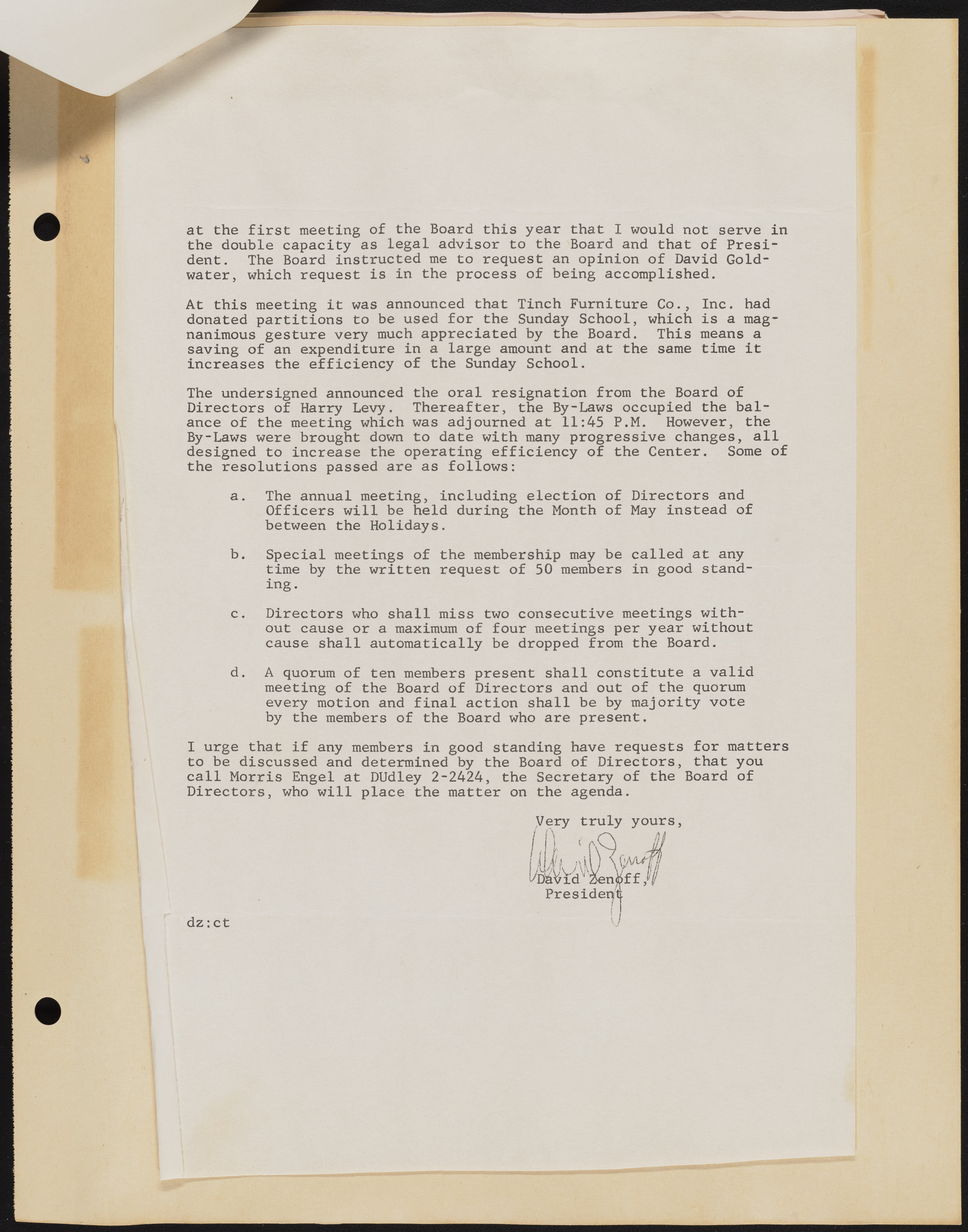 Temple Beth Sholom Sisterhood scrapbook, image 83