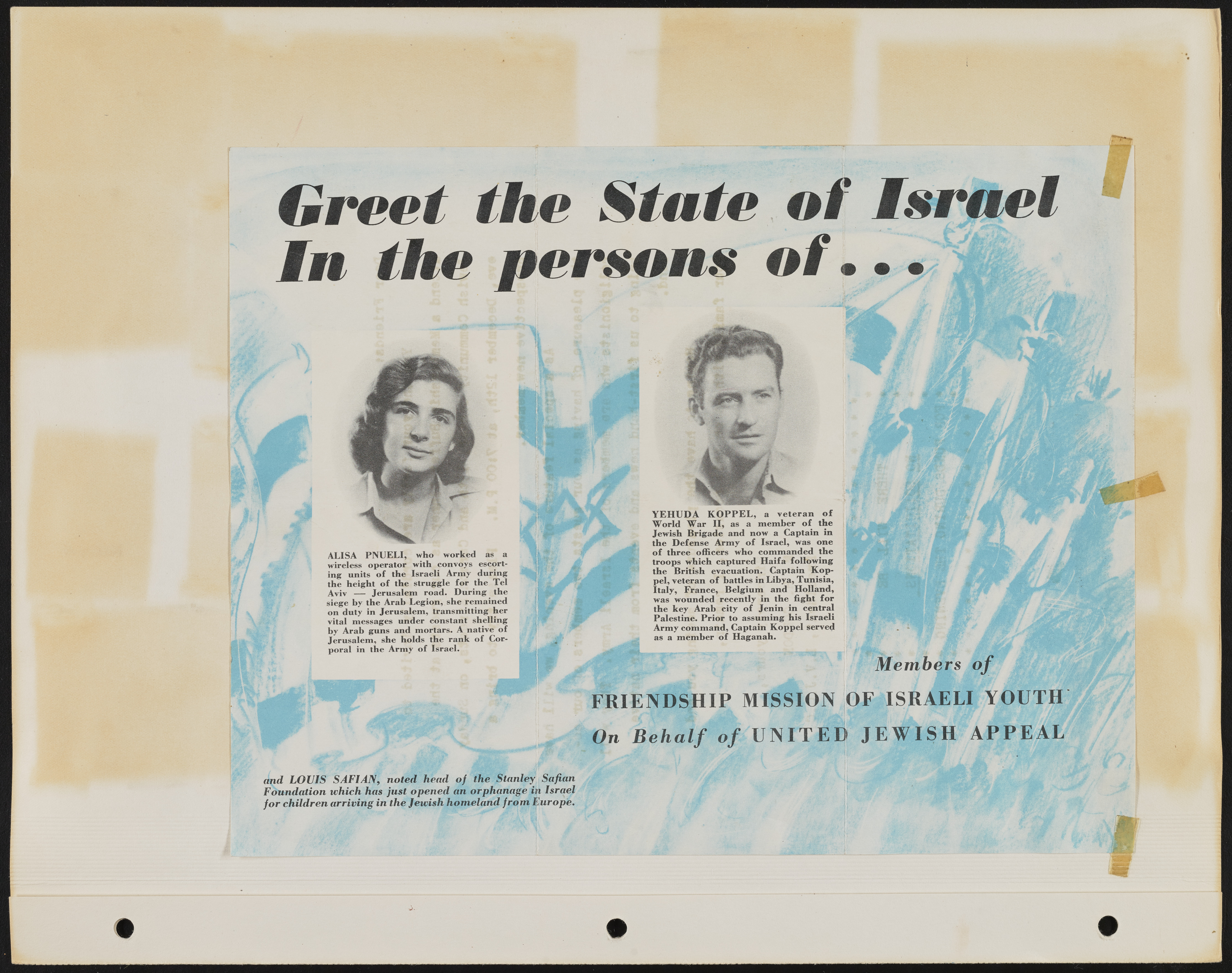 Temple Beth Sholom Sisterhood scrapbook, image 05