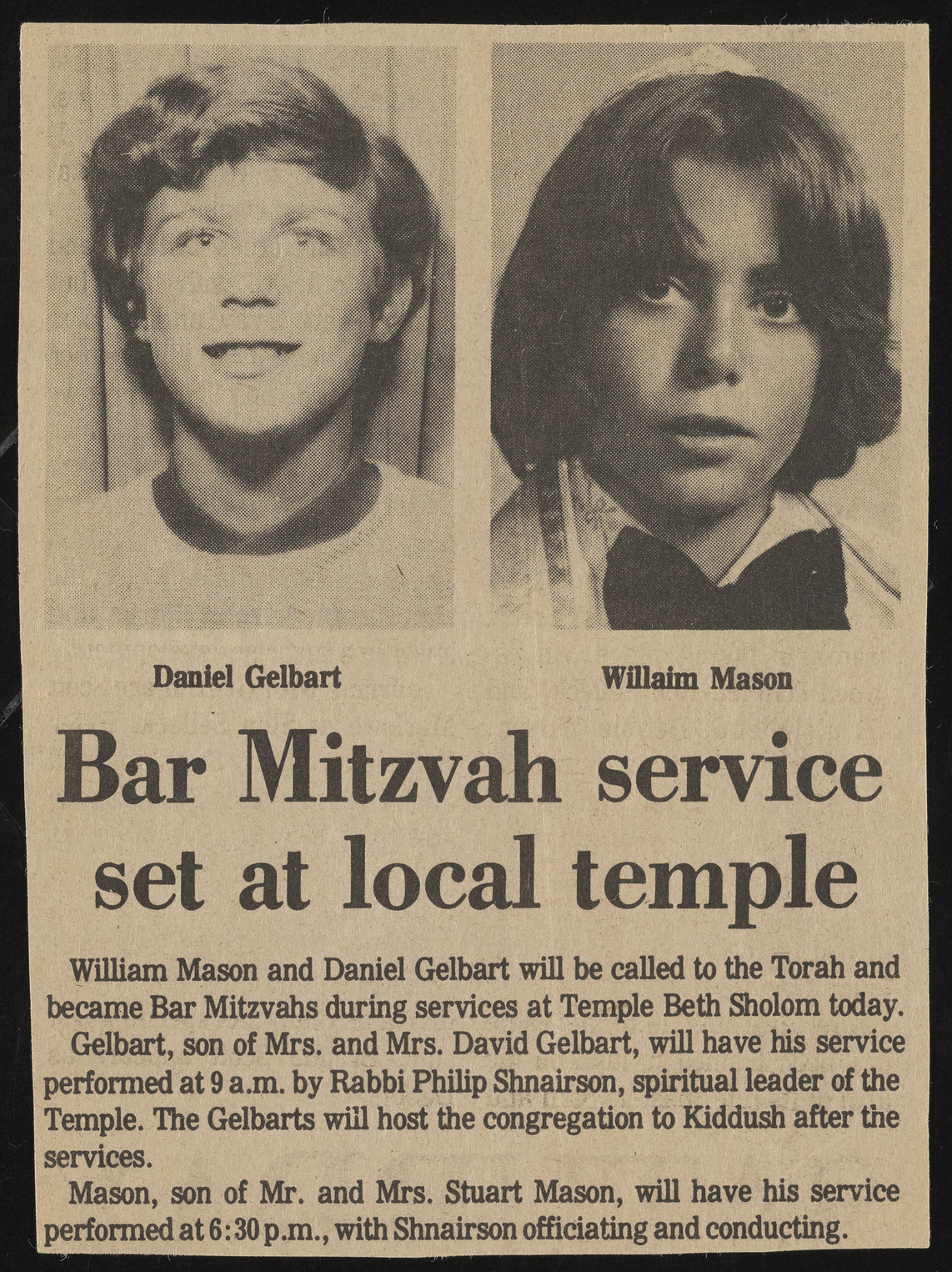 Bar Mitzvahs, image 02