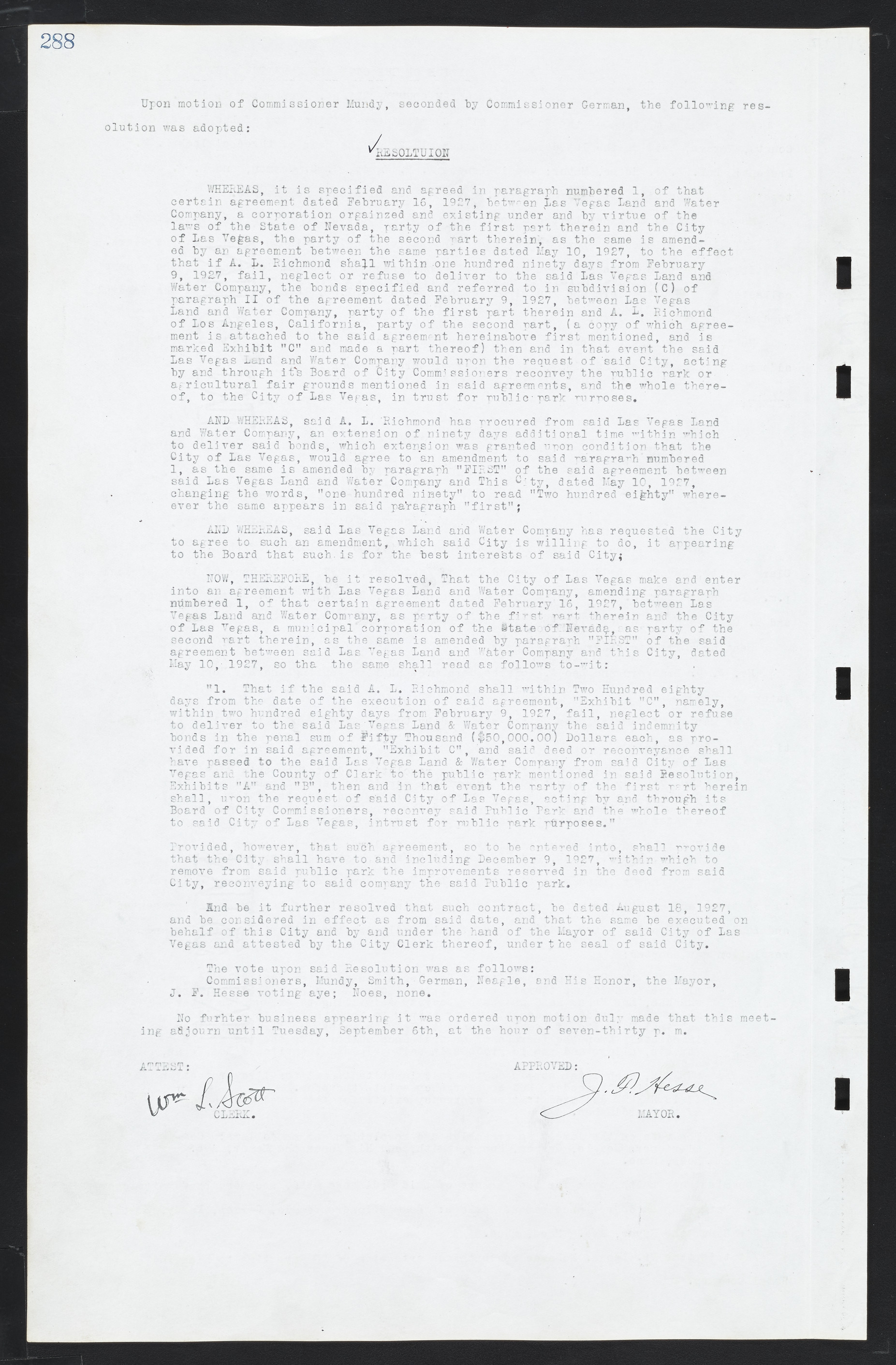 Las Vegas City Commission Minutes, March 1, 1922 to May 10, 1929, lvc000002-297