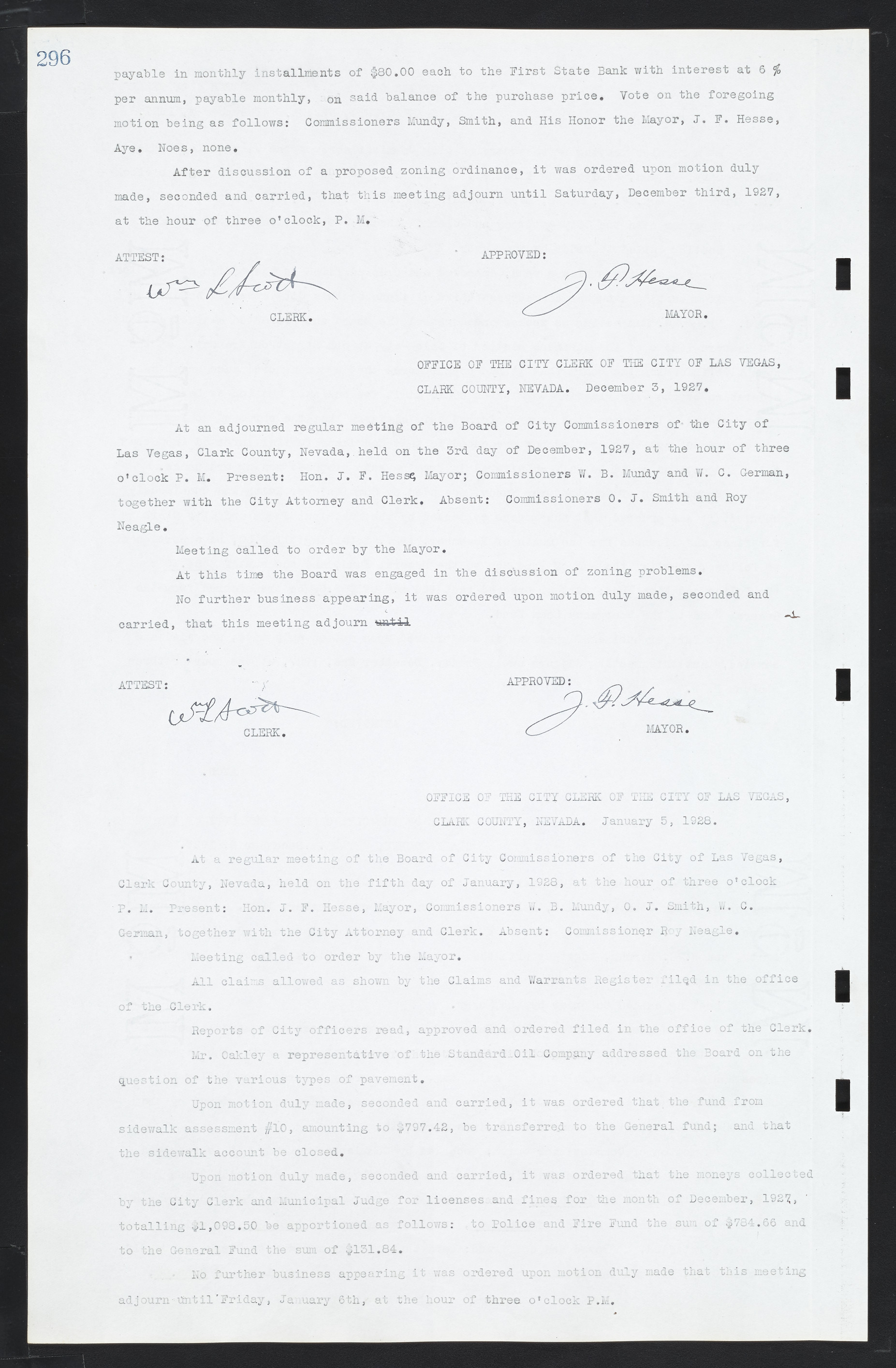 Las Vegas City Commission Minutes, March 1, 1922 to May 10, 1929, lvc000002-305