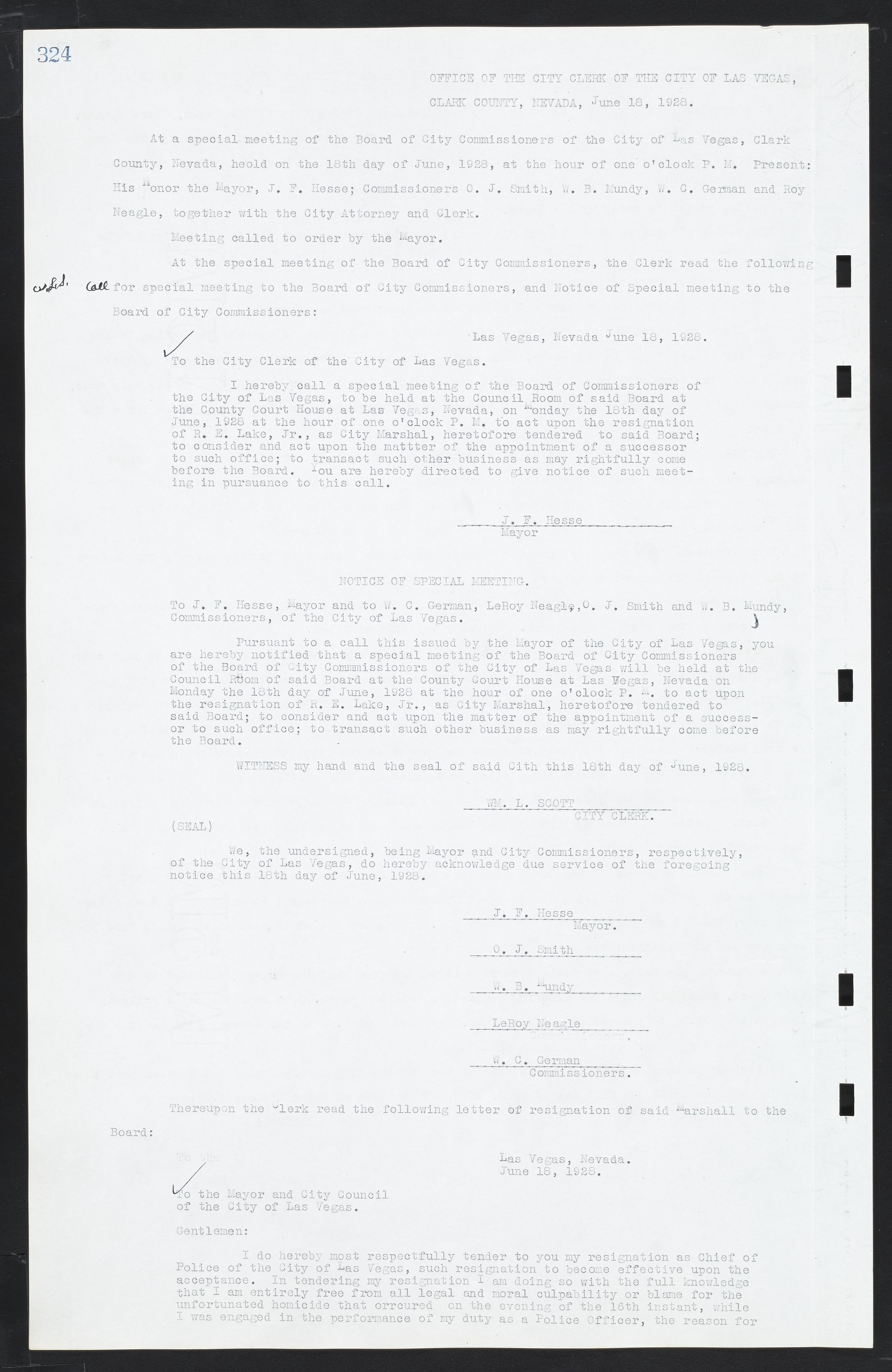 Las Vegas City Commission Minutes, March 1, 1922 to May 10, 1929, lvc000002-333