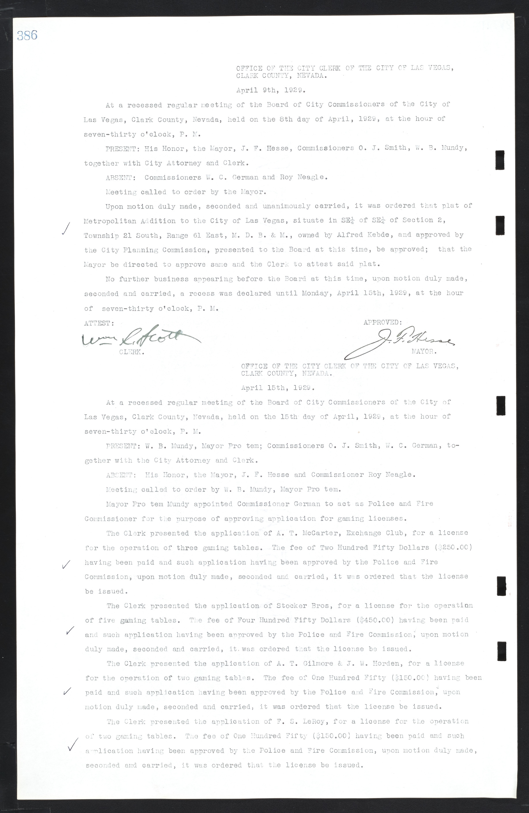 Las Vegas City Commission Minutes, March 1, 1922 to May 10, 1929, lvc000002-395
