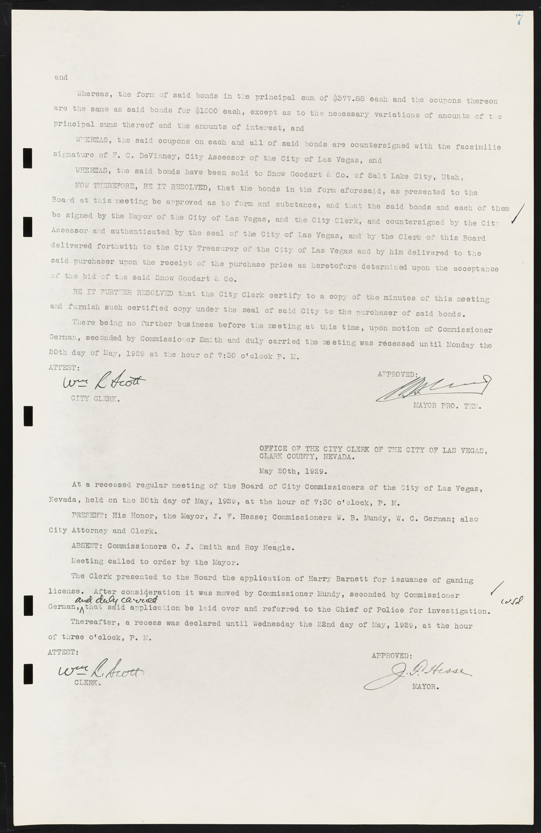 Las Vegas City Commission Minutes, May 14, 1929 to February 11, 1937, lvc000003-13