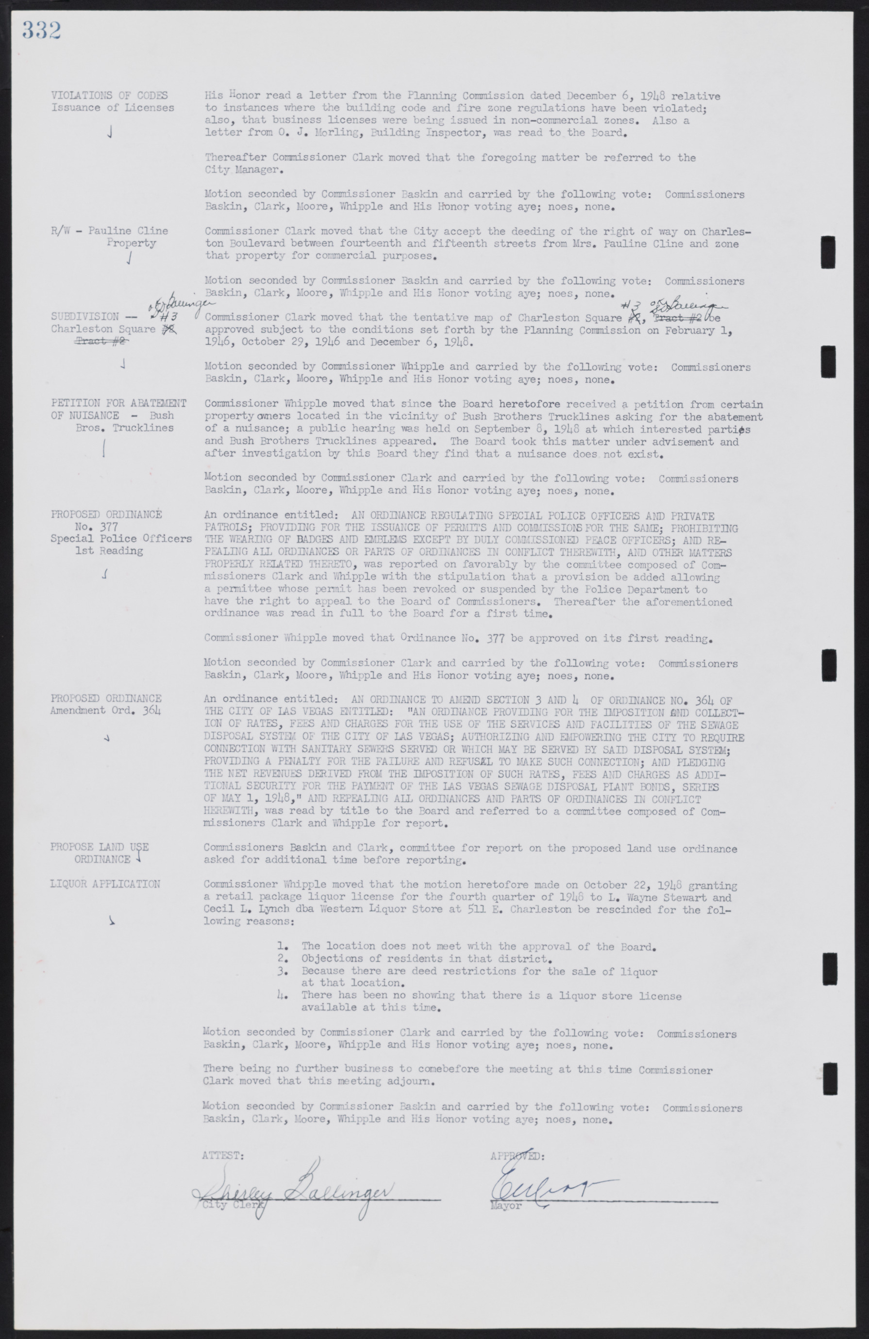 Las Vegas City Commission Minutes, January 7, 1947 to October 26, 1949, lvc000006-356