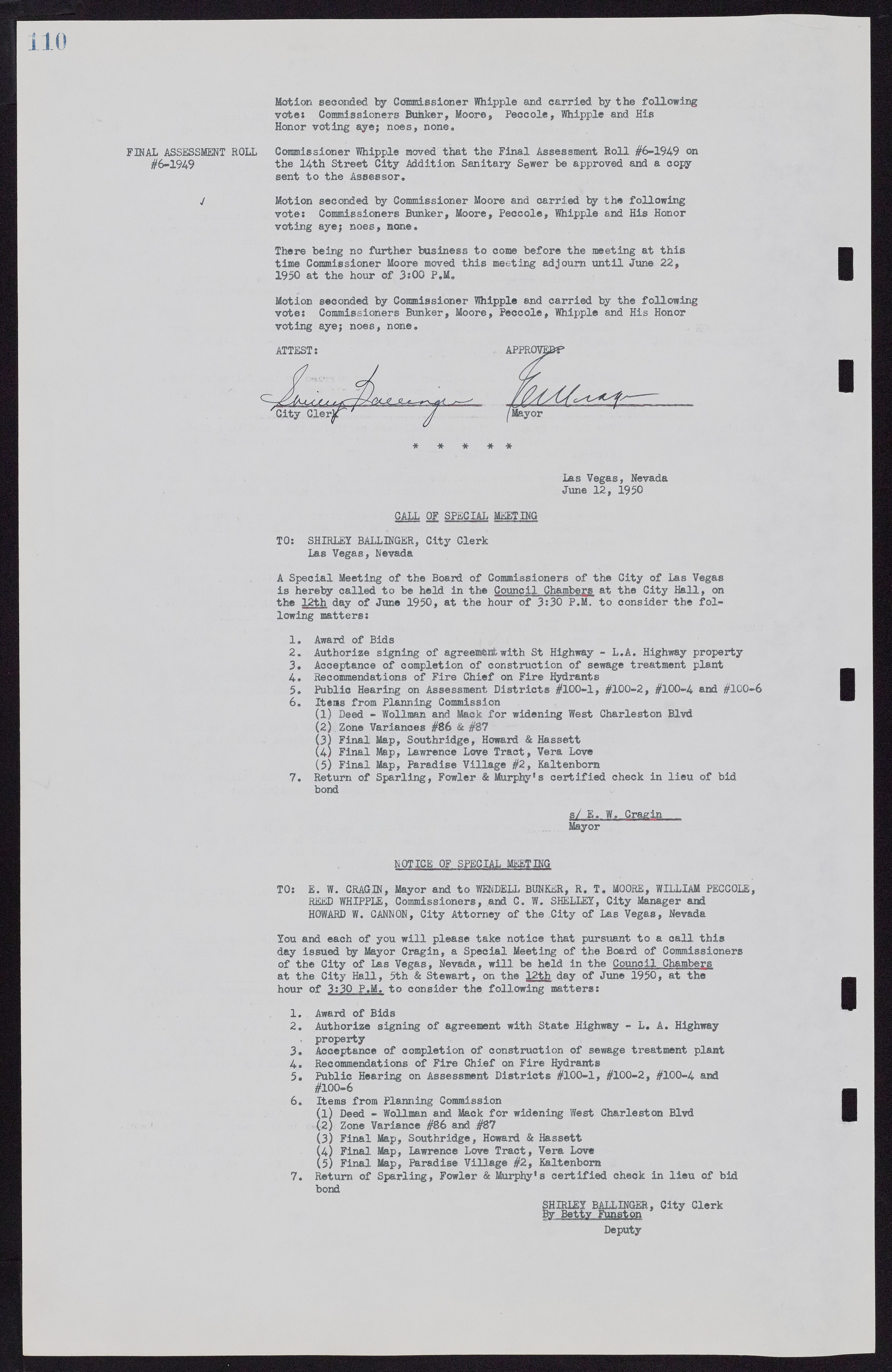 Las Vegas City Commission Minutes, November 7, 1949 to May 21, 1952, lvc000007-118
