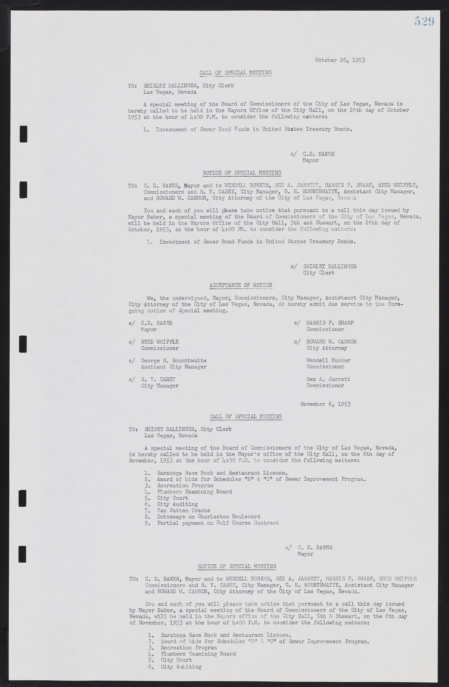 Las Vegas City Commission Minutes, May 26, 1952 to February 17, 1954, lvc000008-559