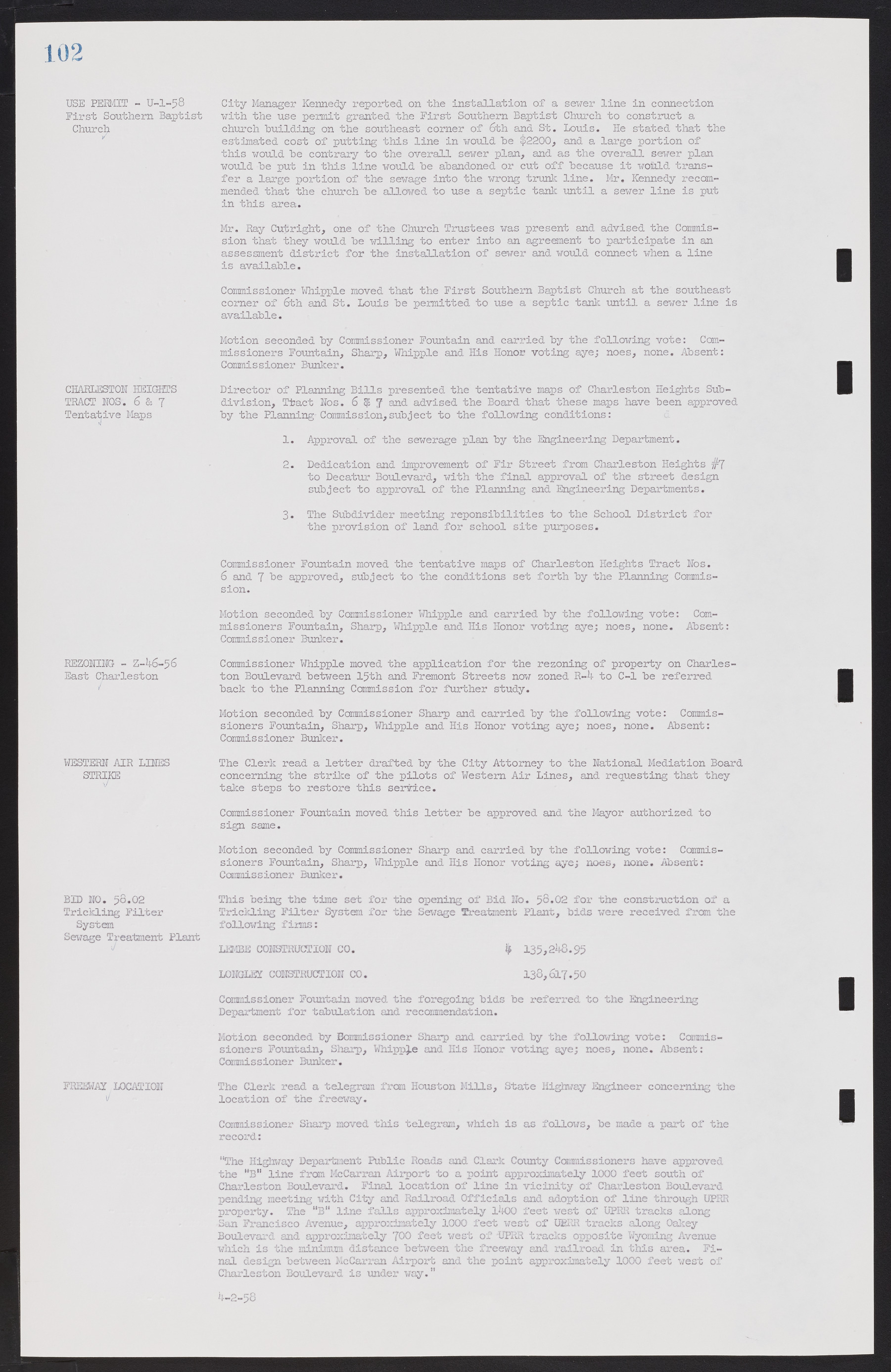 Las Vegas City Commission Minutes, November 20, 1957 to December 2, 1959, lvc000011-106