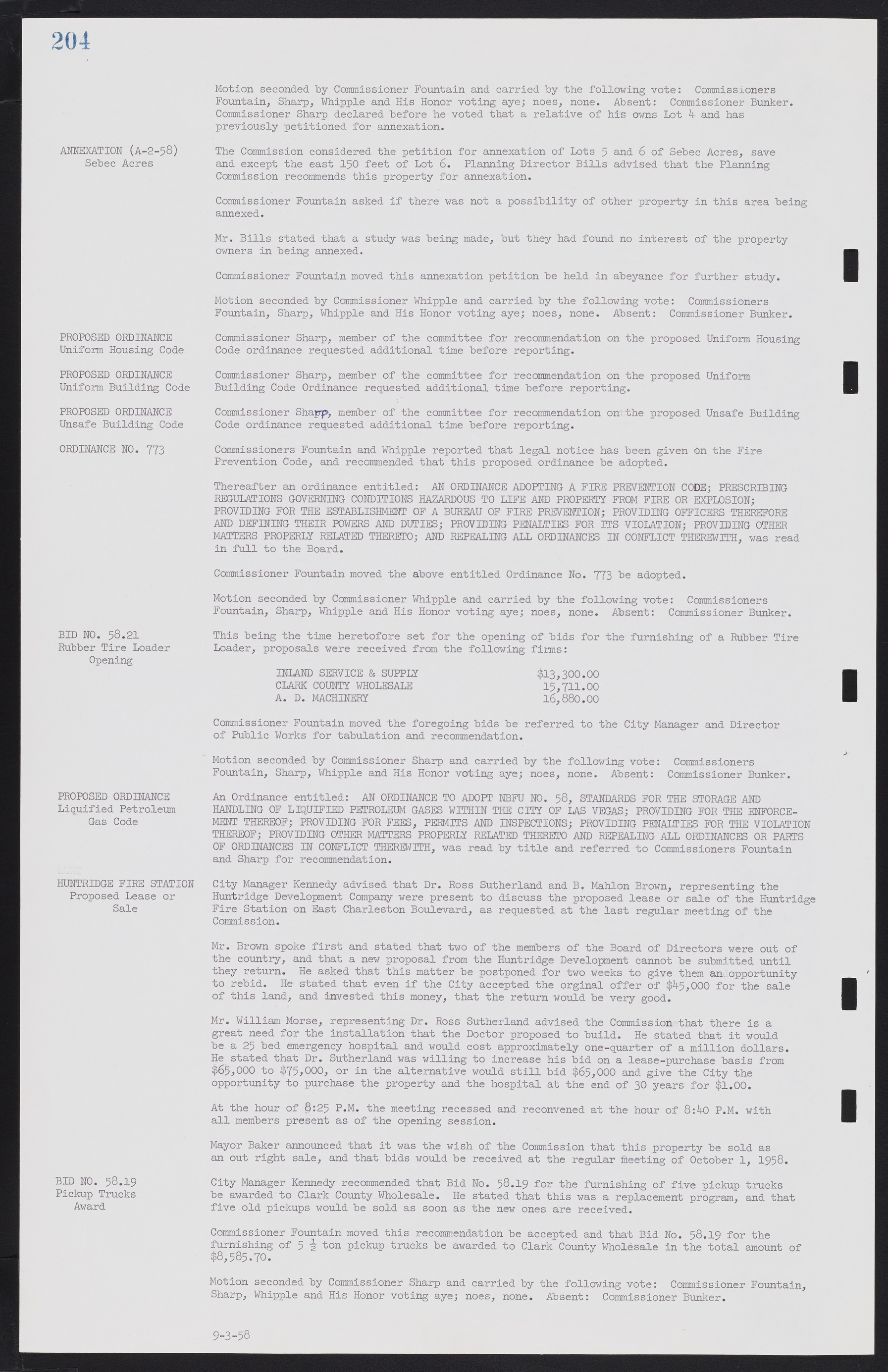 Las Vegas City Commission Minutes, November 20, 1957 to December 2, 1959, lvc000011-208