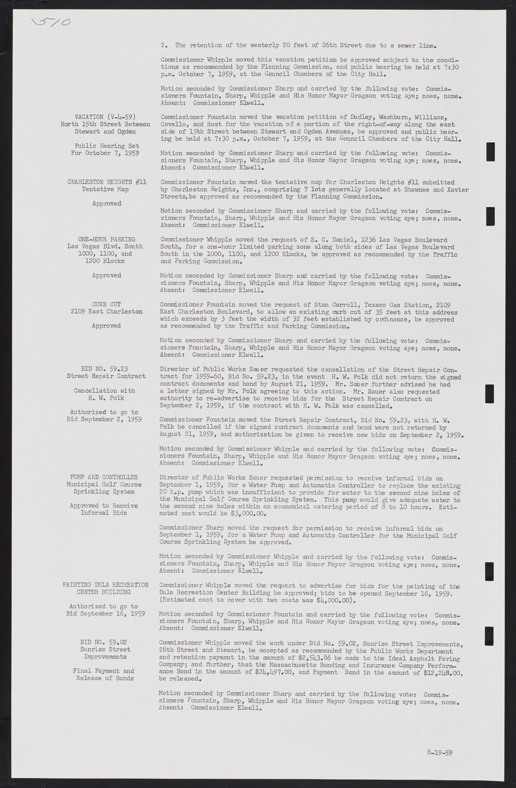 Las Vegas City Commission Minutes, November 20, 1957 to December 2, 1959, lvc000011-546