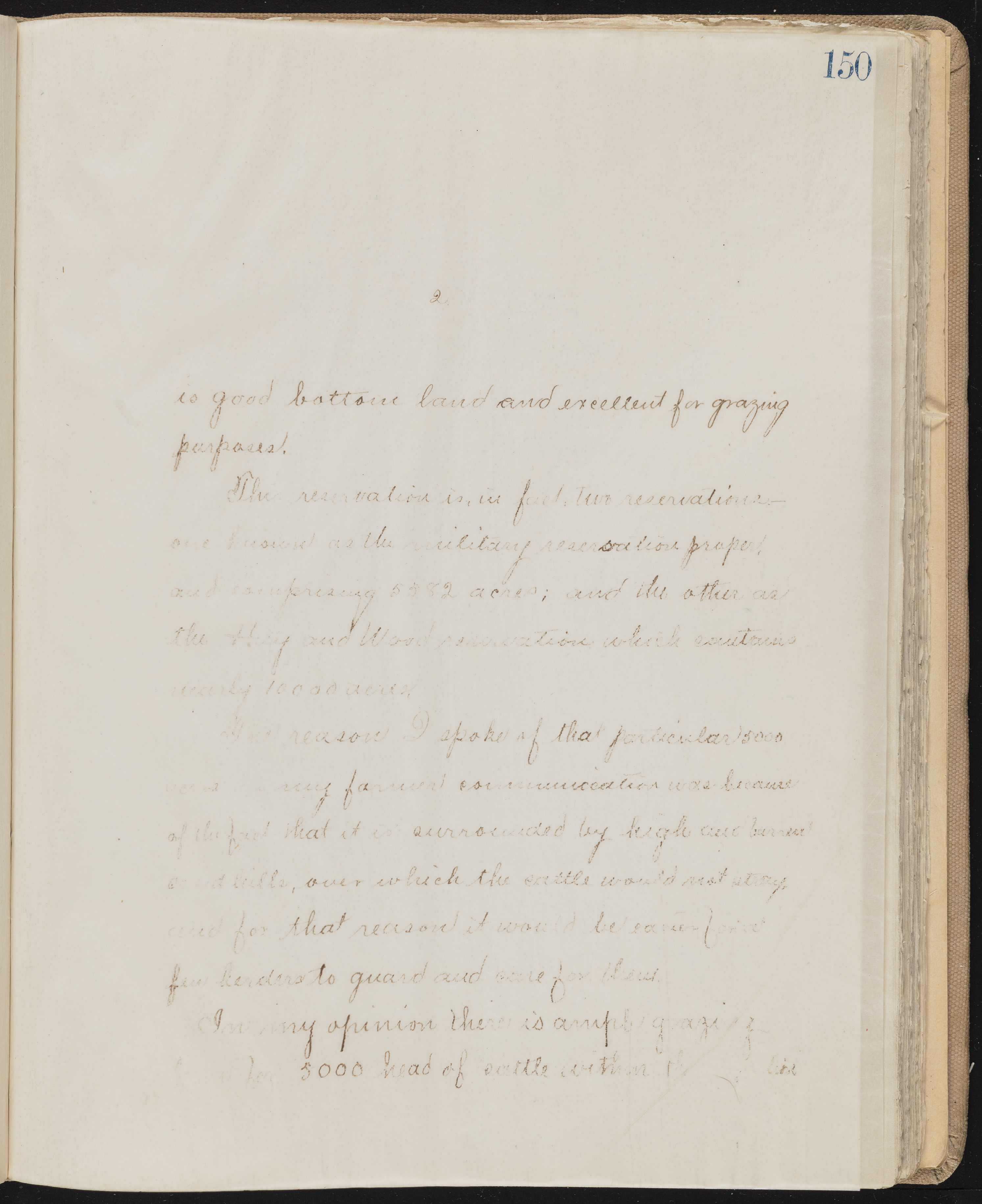 Fort Mojave Industrial School correspondence, administrative and financial information, image 109