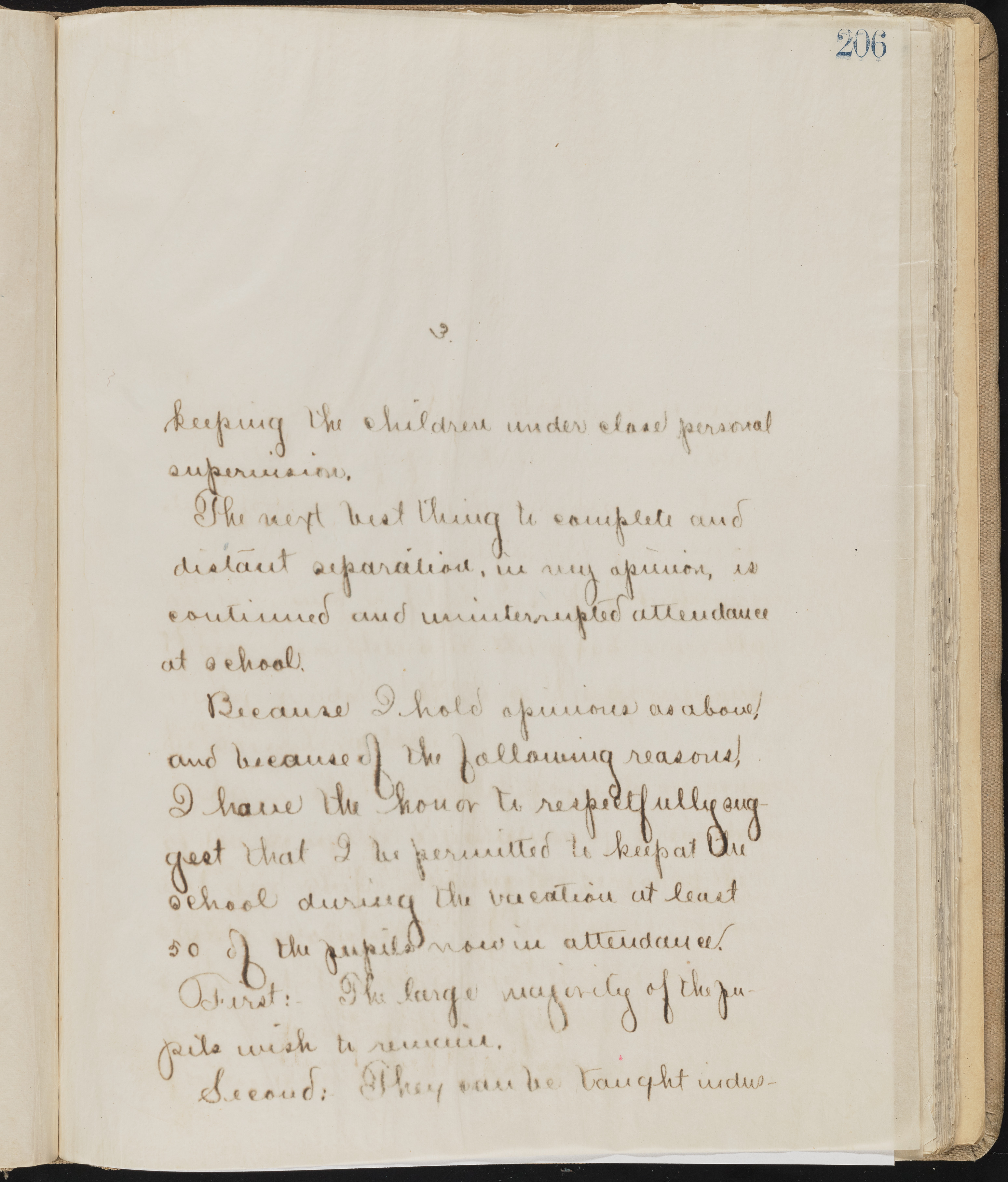 Fort Mojave Industrial School correspondence, administrative and financial information, image 165