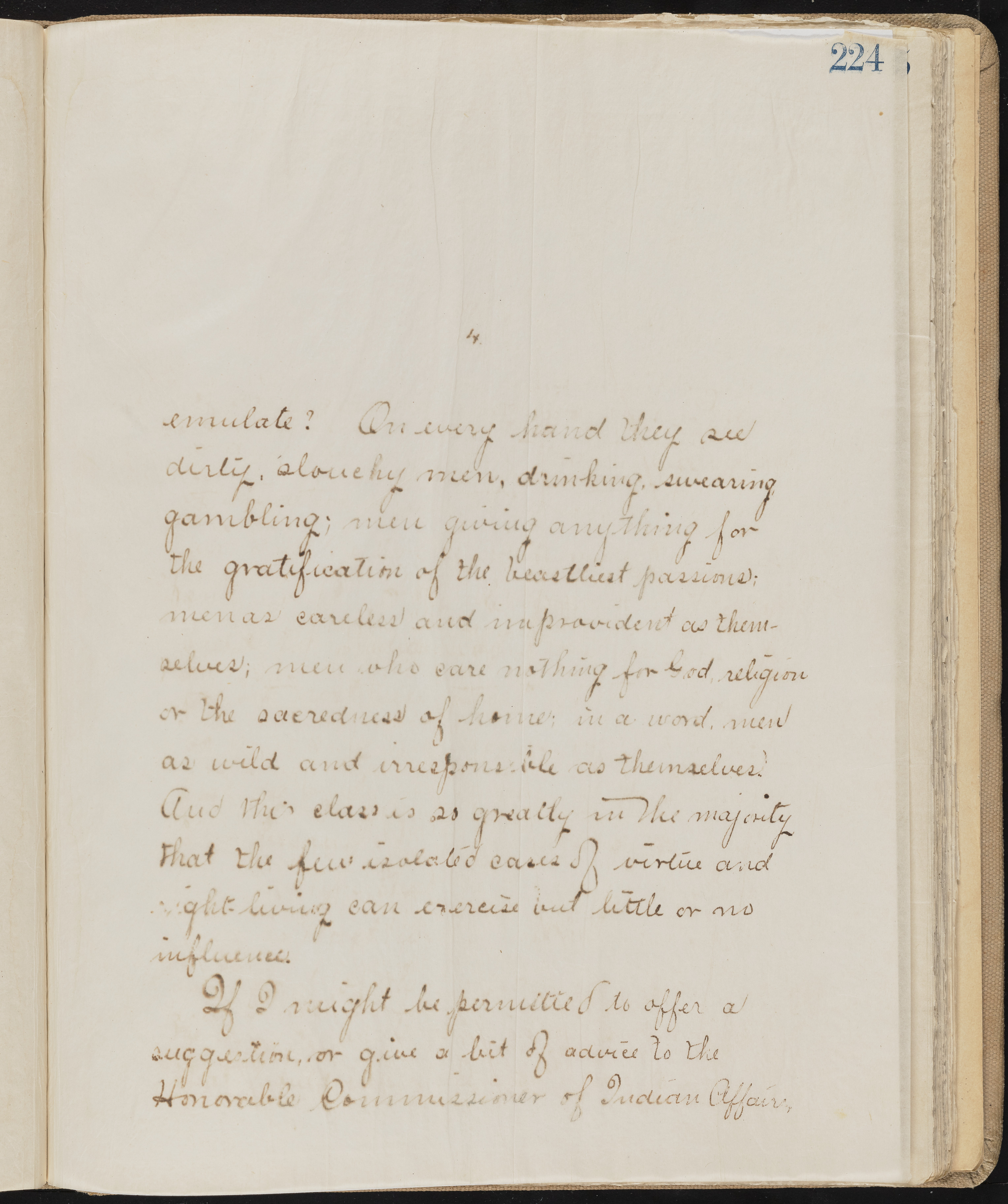 Fort Mojave Industrial School correspondence, administrative and financial information, image 181