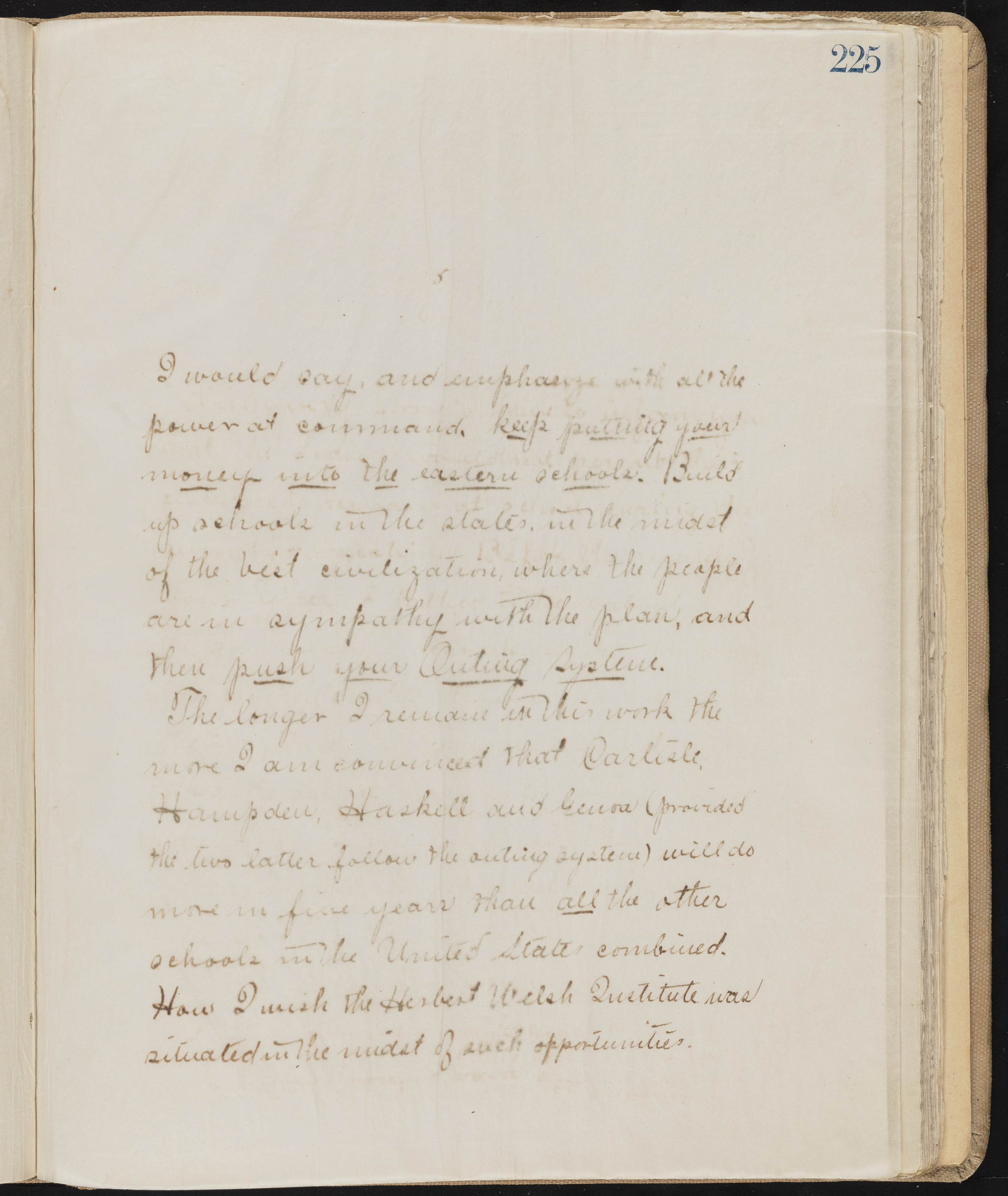 Fort Mojave Industrial School correspondence, administrative and financial information, image 182