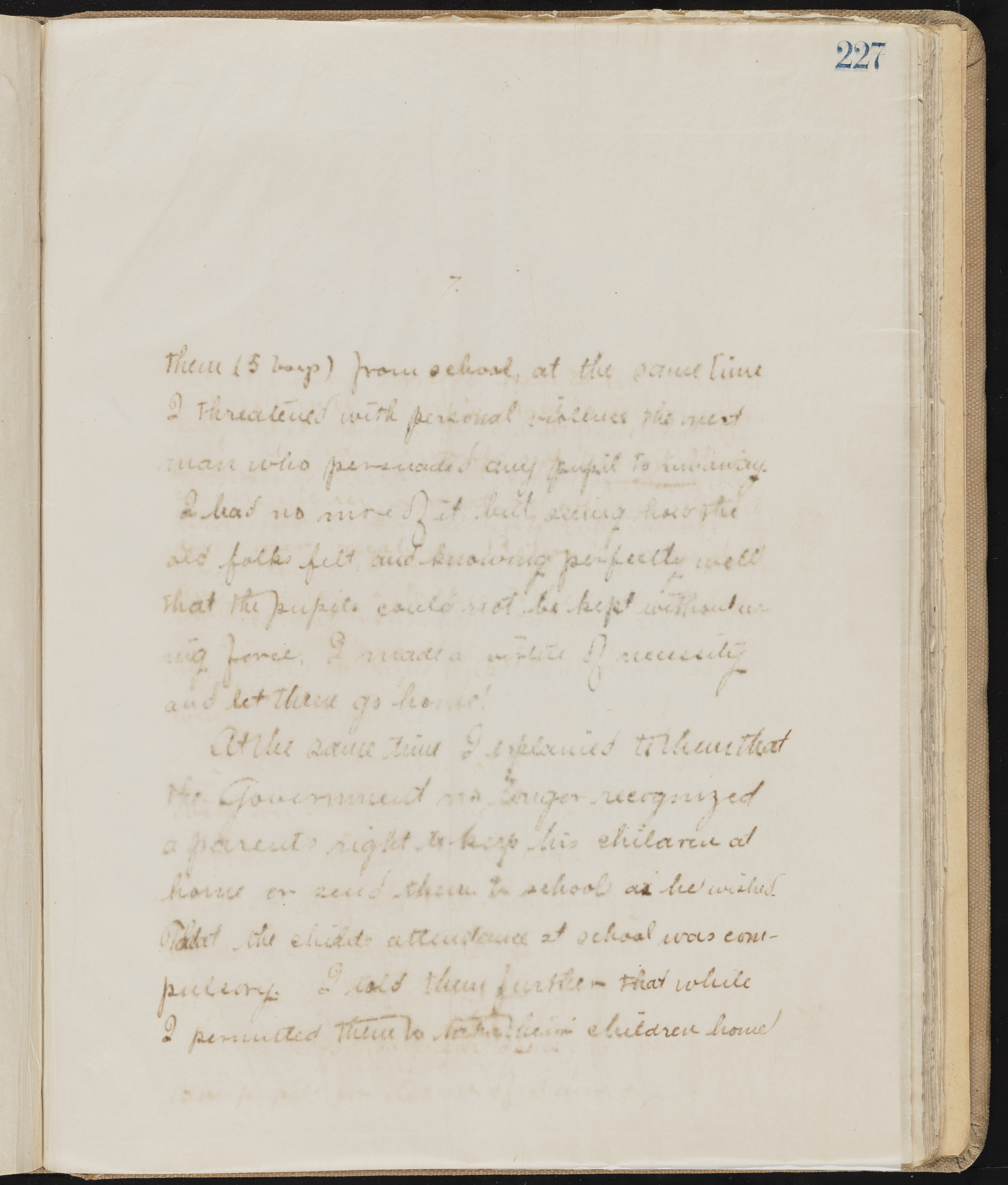 Fort Mojave Industrial School correspondence, administrative and financial information, image 184