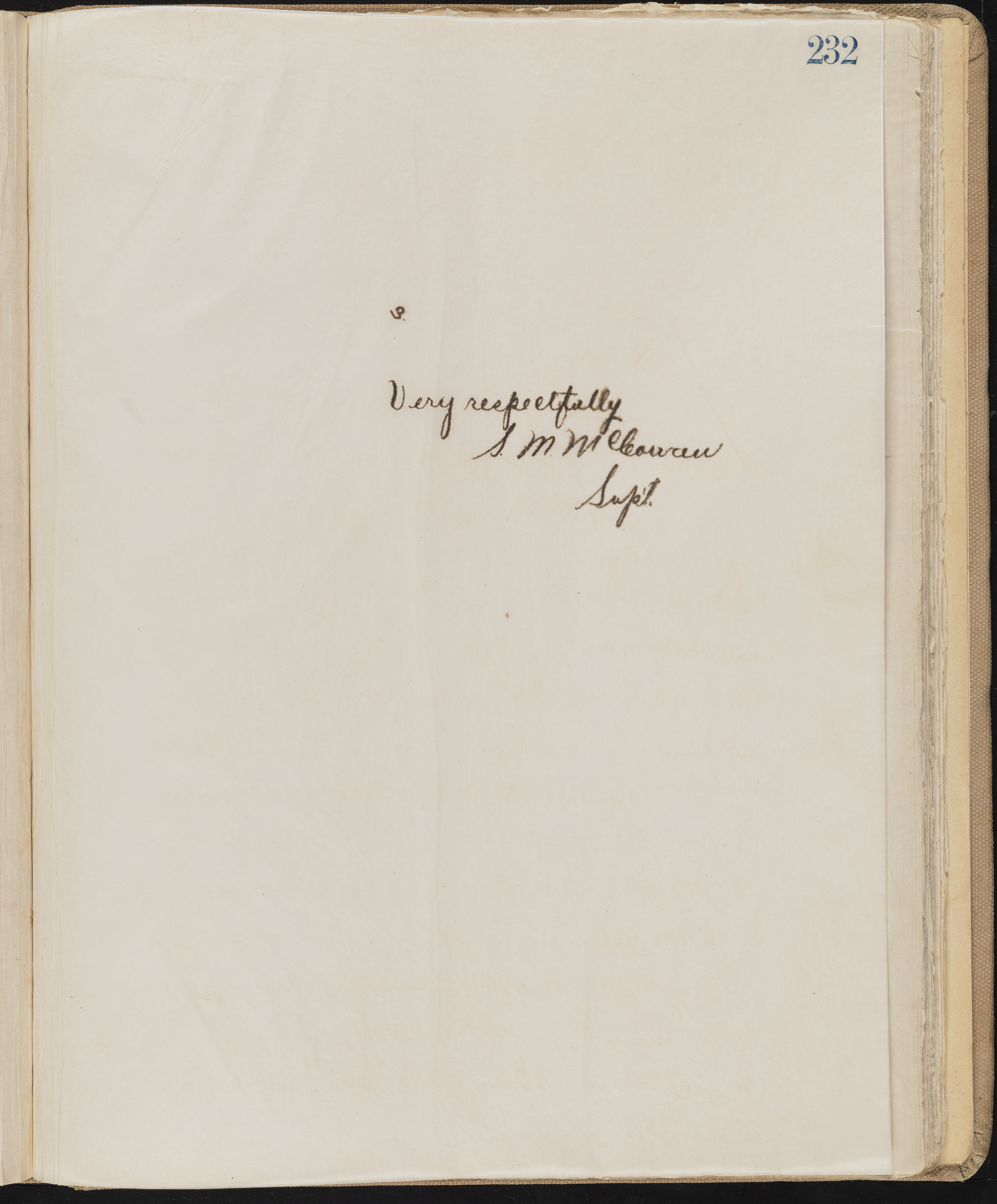 Fort Mojave Industrial School correspondence, administrative and financial information, image 191